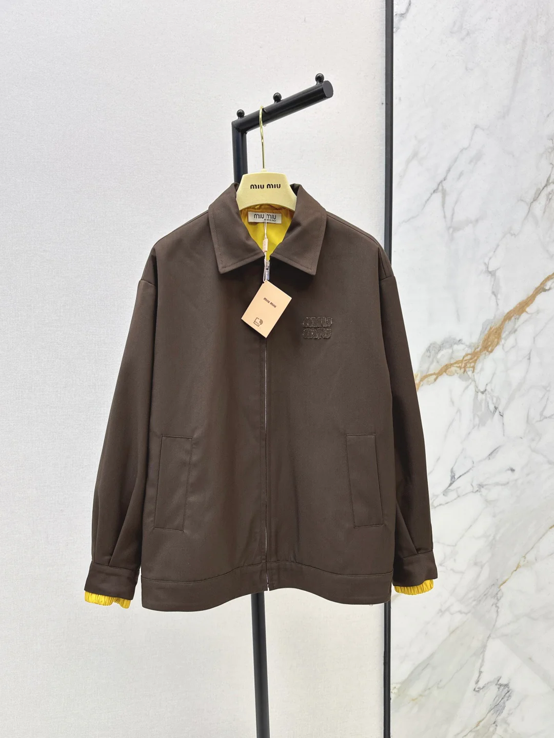 Miu 25fw hooded jacket