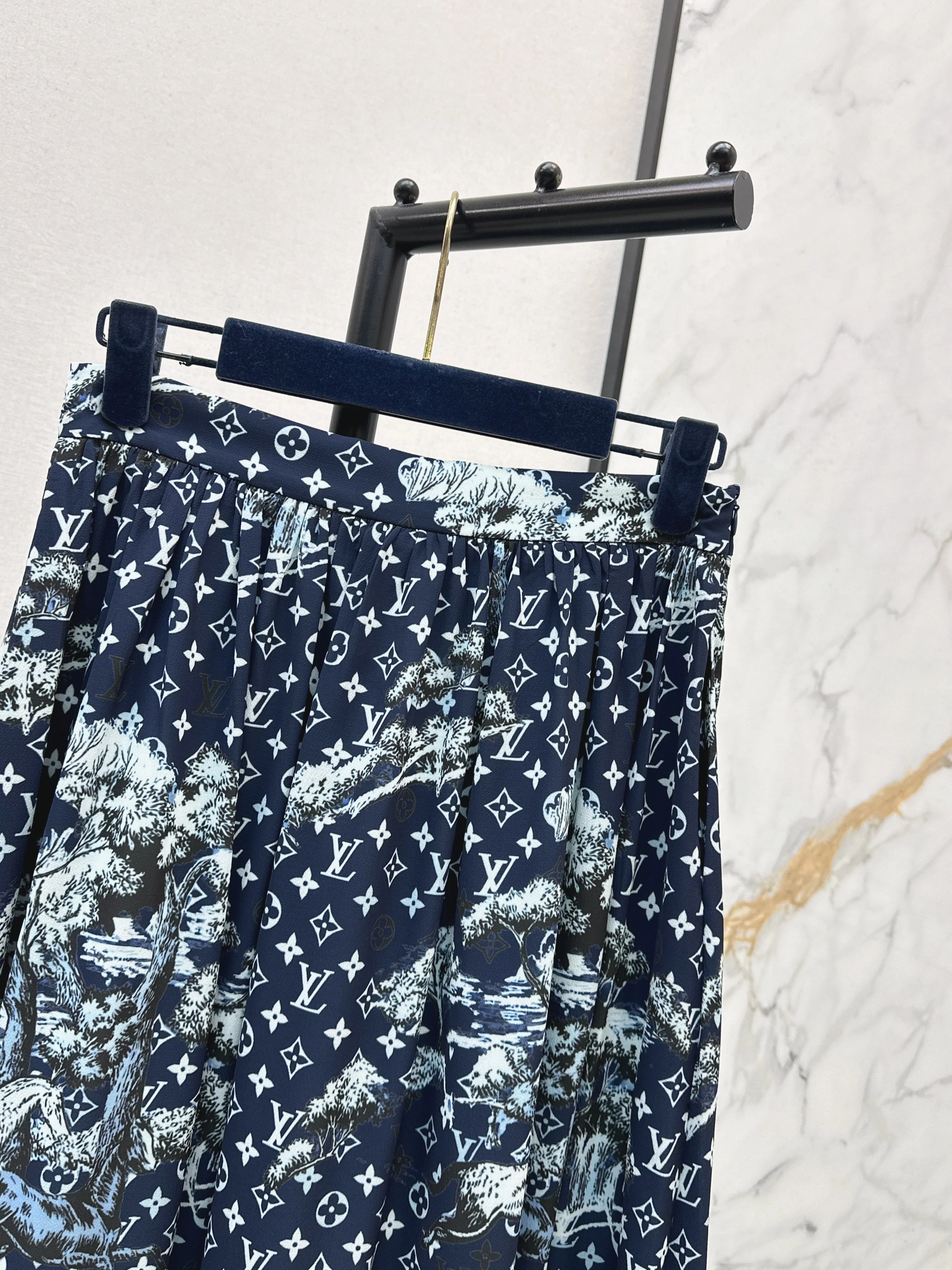 Louis 26ss print skirts