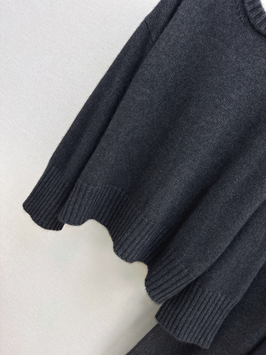 Brun 25fw knit sweater pants set