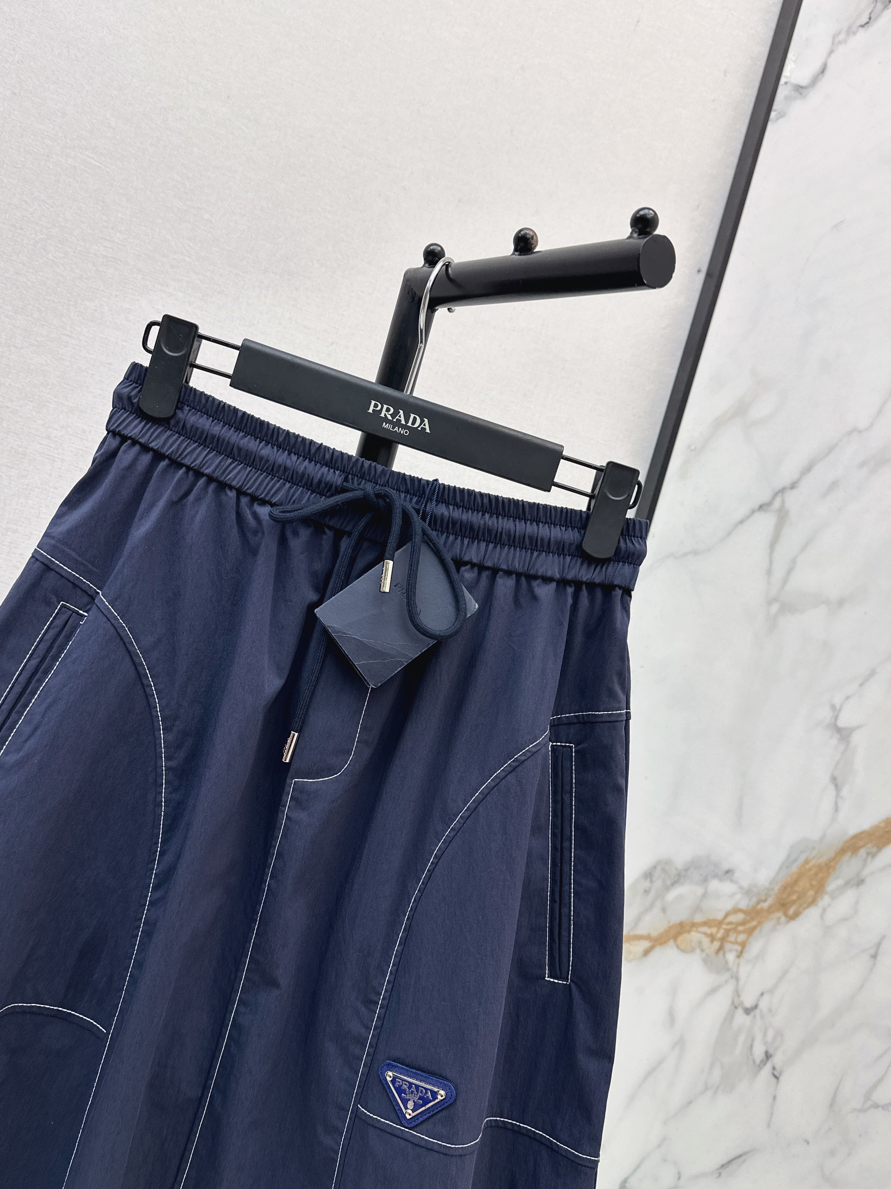 Pra 26ss drawstring skirt