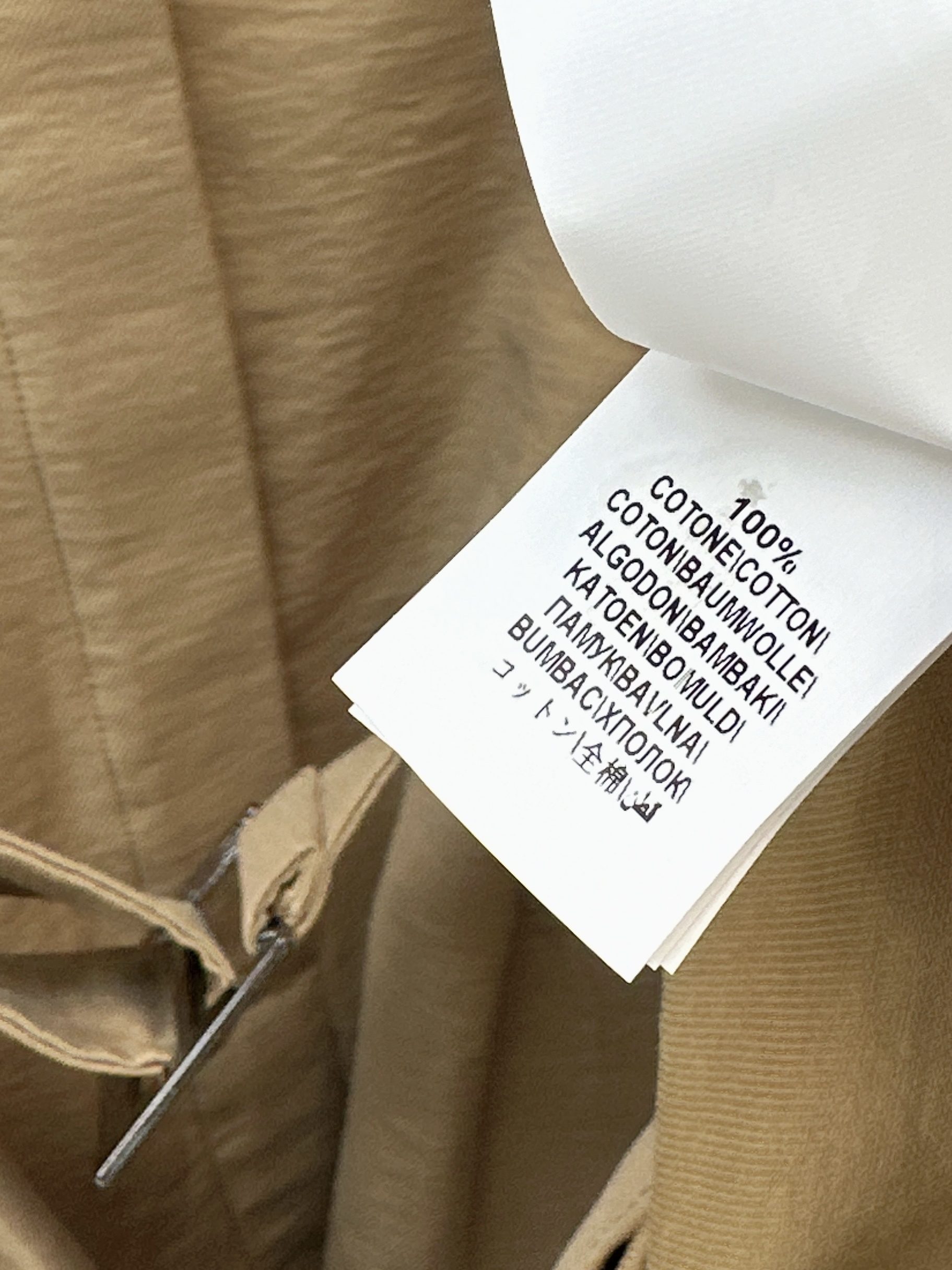 Brun 26ss sleeveless shirt dress