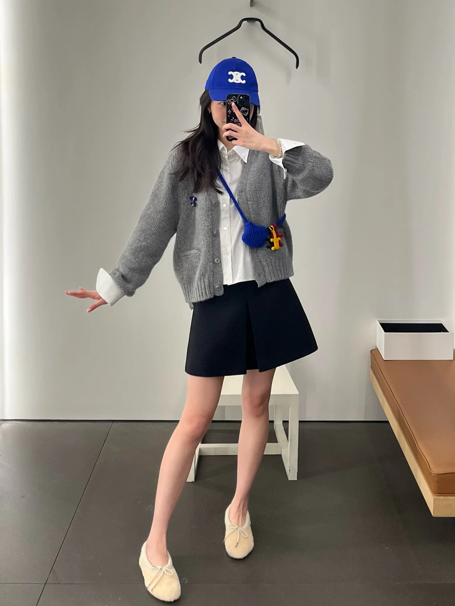 Celi 25fw cashmere cardigan