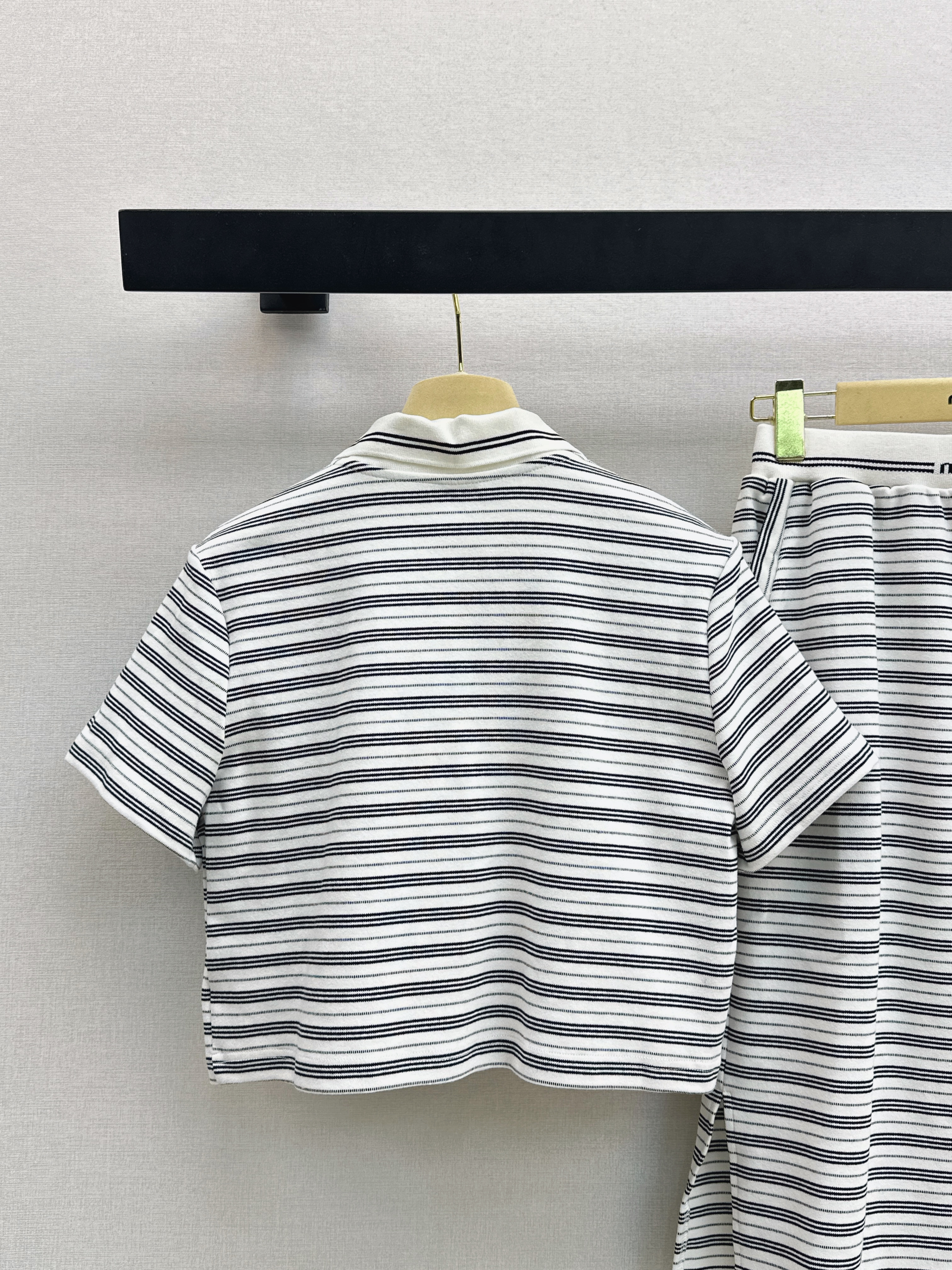 Miu 26ss stripe outfit sets