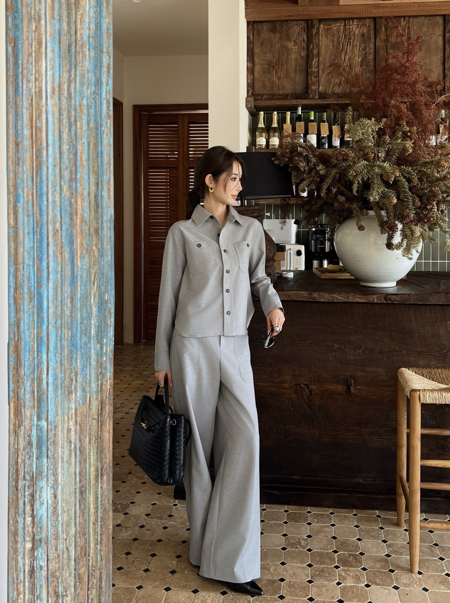 Bott 26ss suit pants