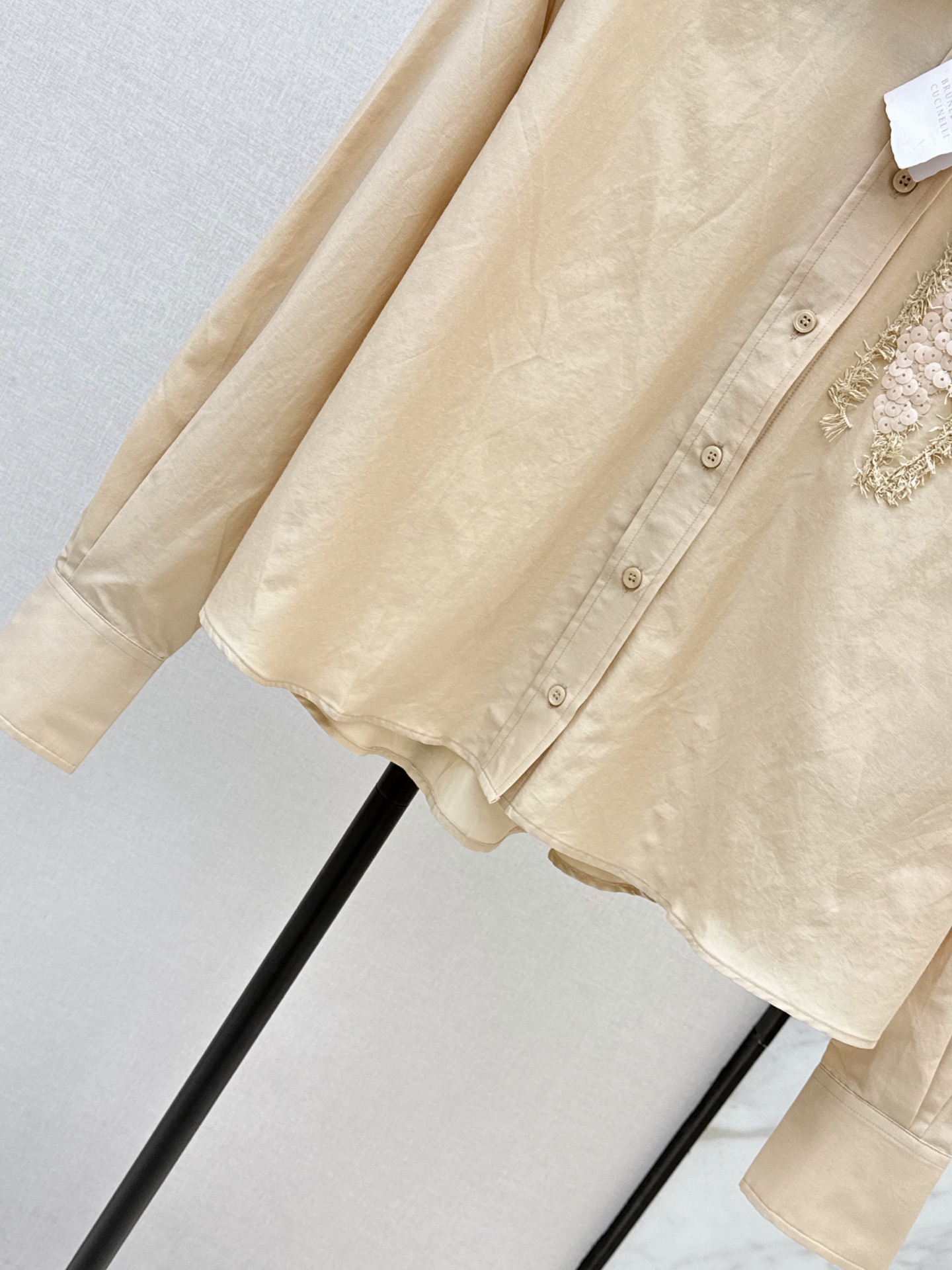 Brun 26ss sequine shirt