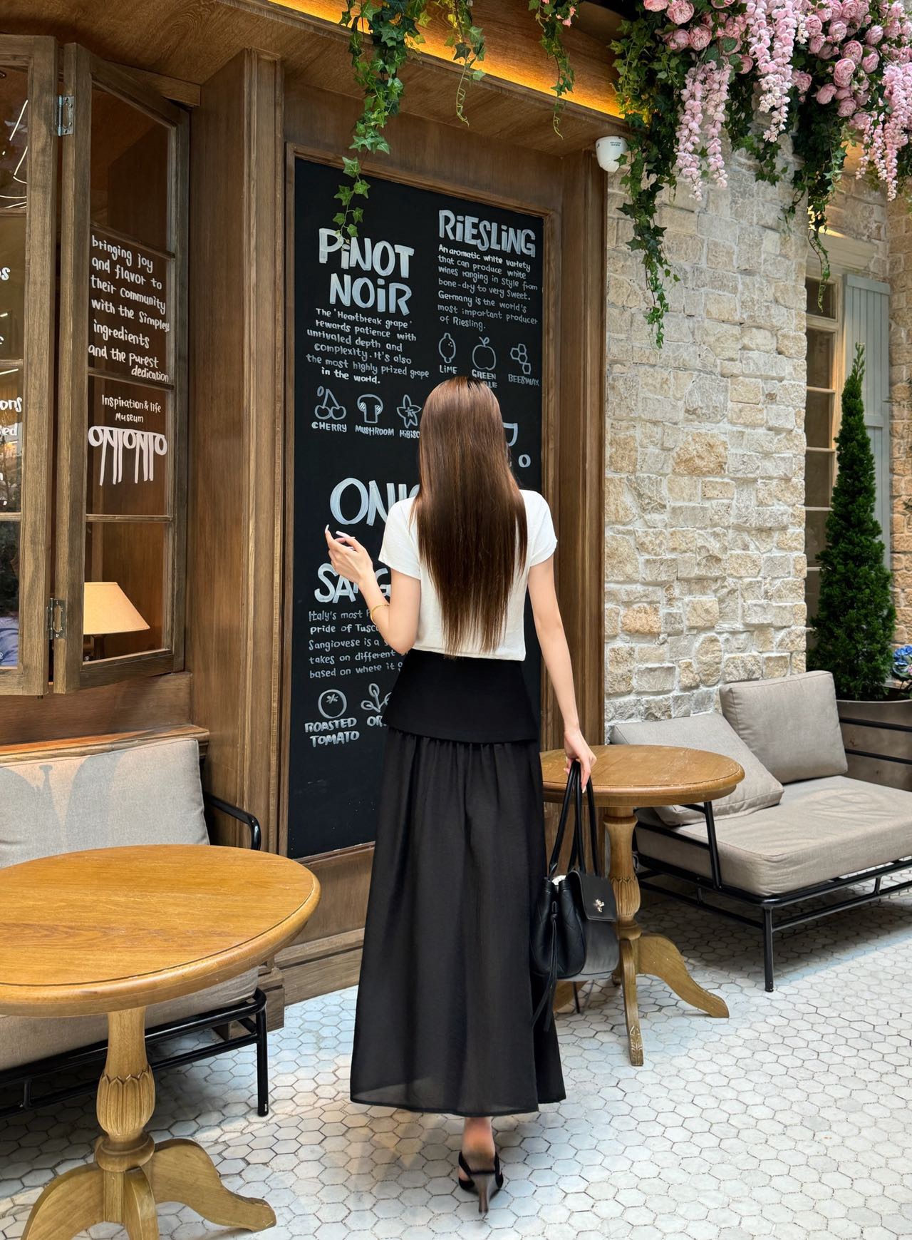 Chan 26ss contract mesh skirt