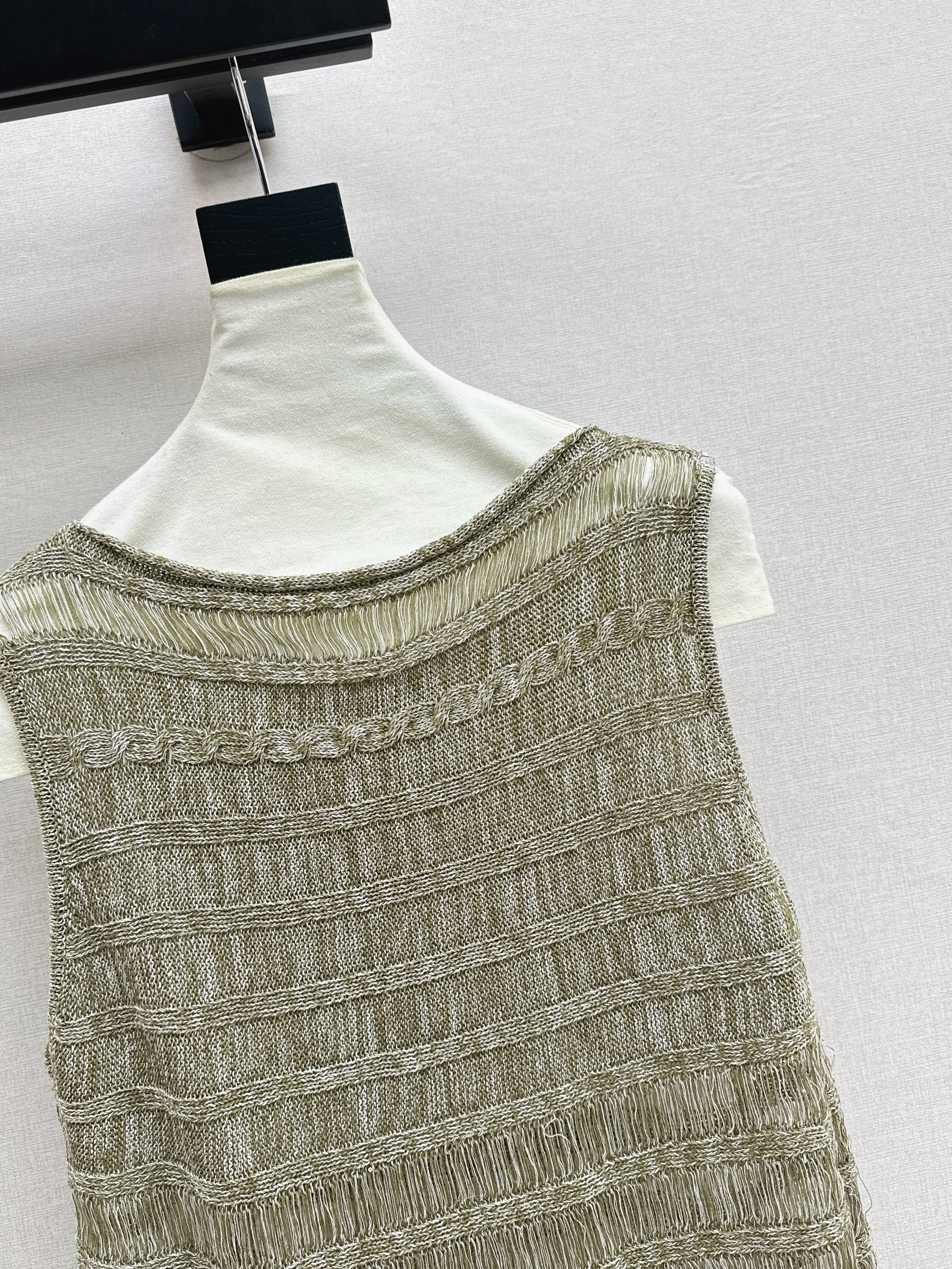 Brun 26ss sleeveless knitwear