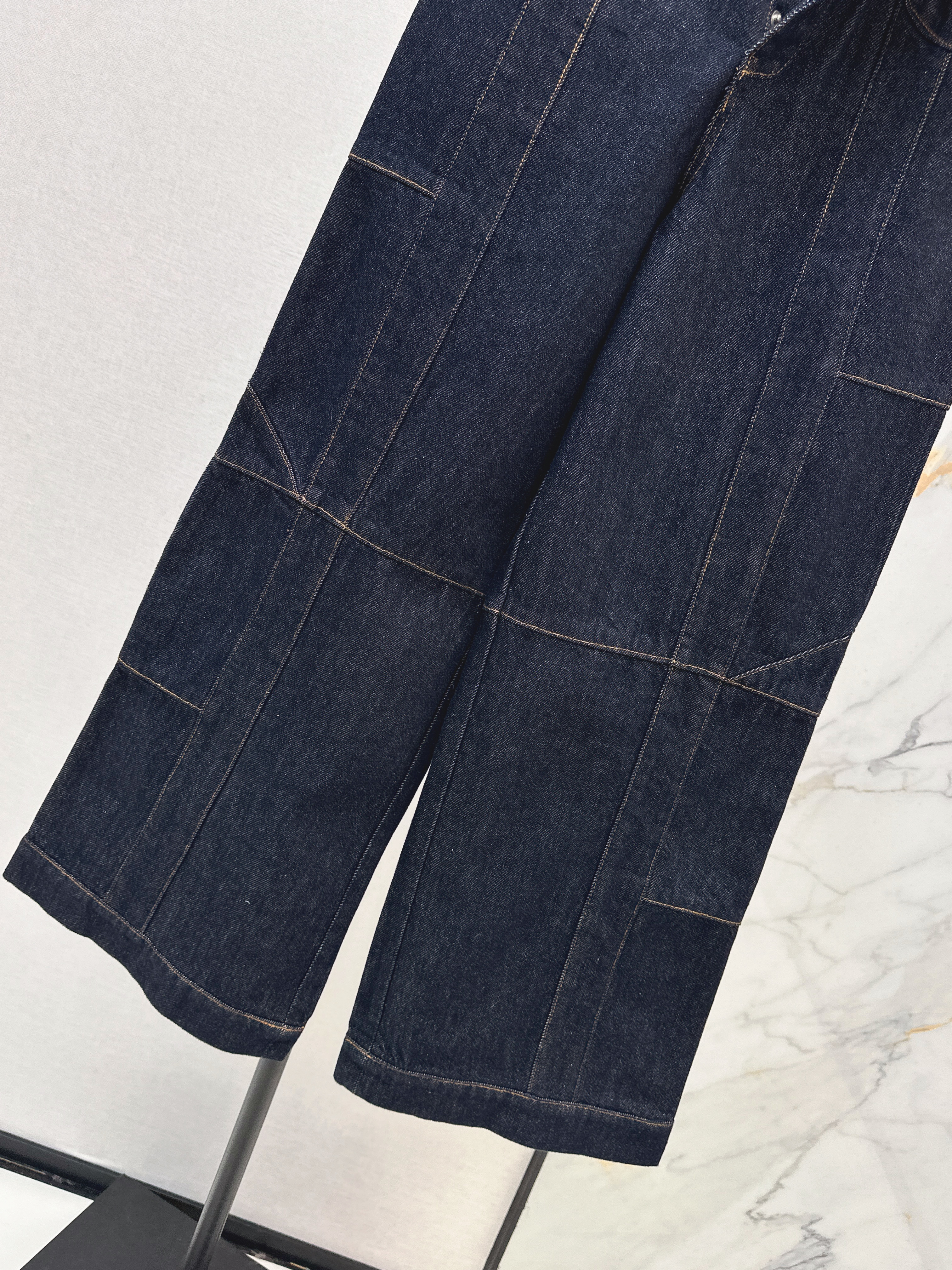 Miu 26ss cargo casual denim pants