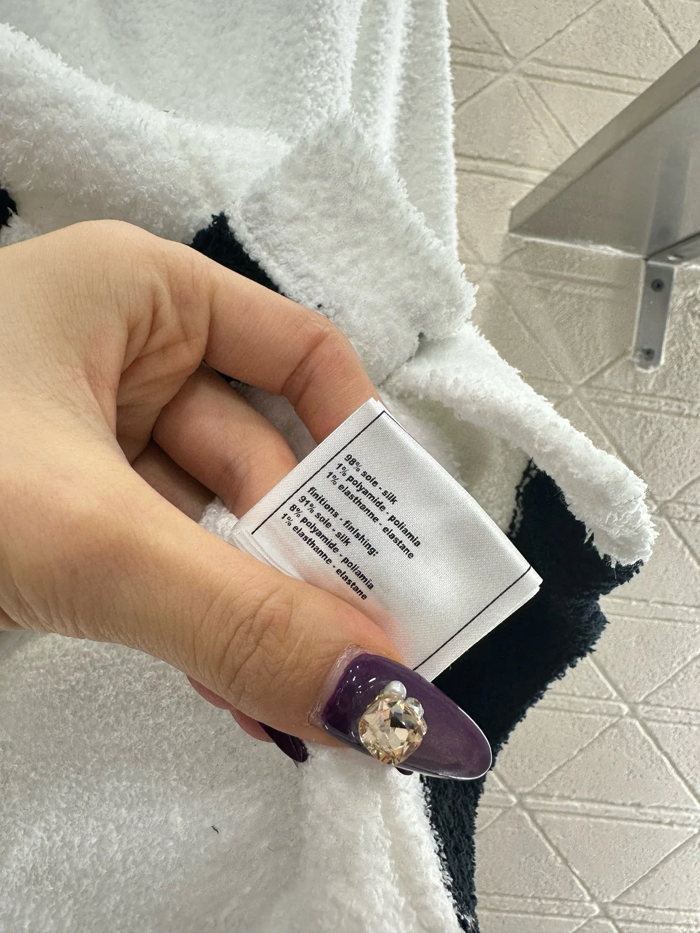 Chan 26ss knitted cardigan