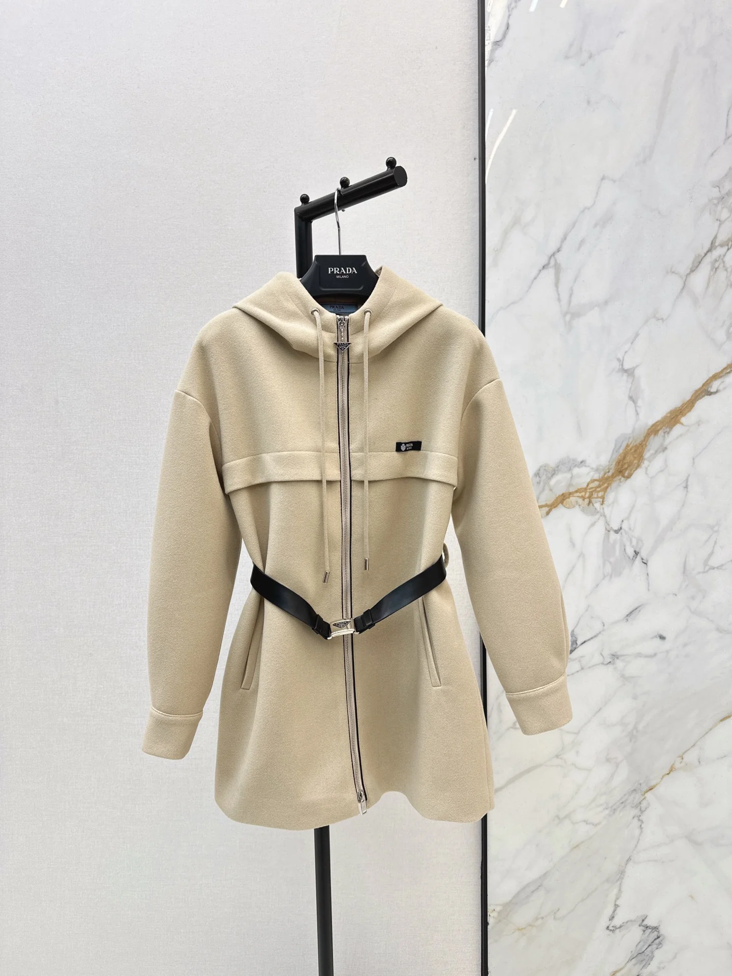 Prad 25fw hooded jacket