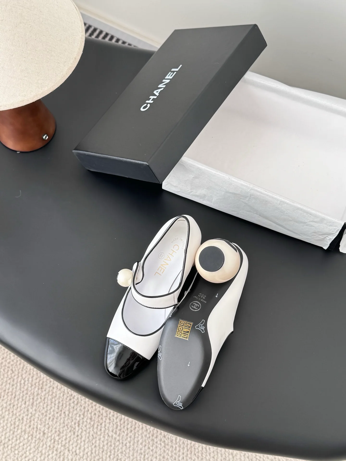 Chan 25fw mary jane chunky heel