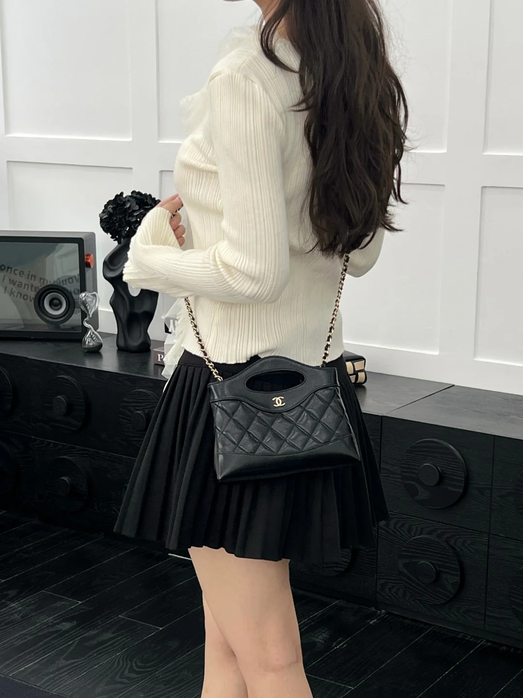 Chan 31bag nano shoulder bags