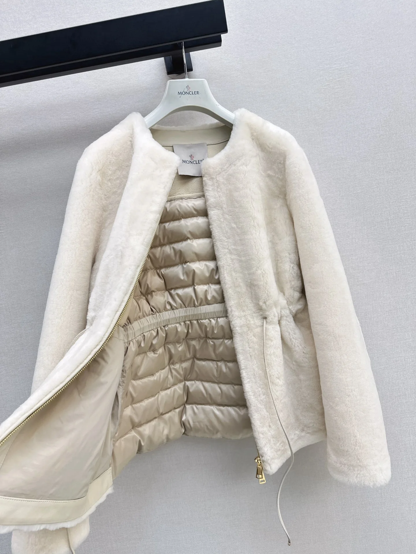 Monc 25fw fur down jacket