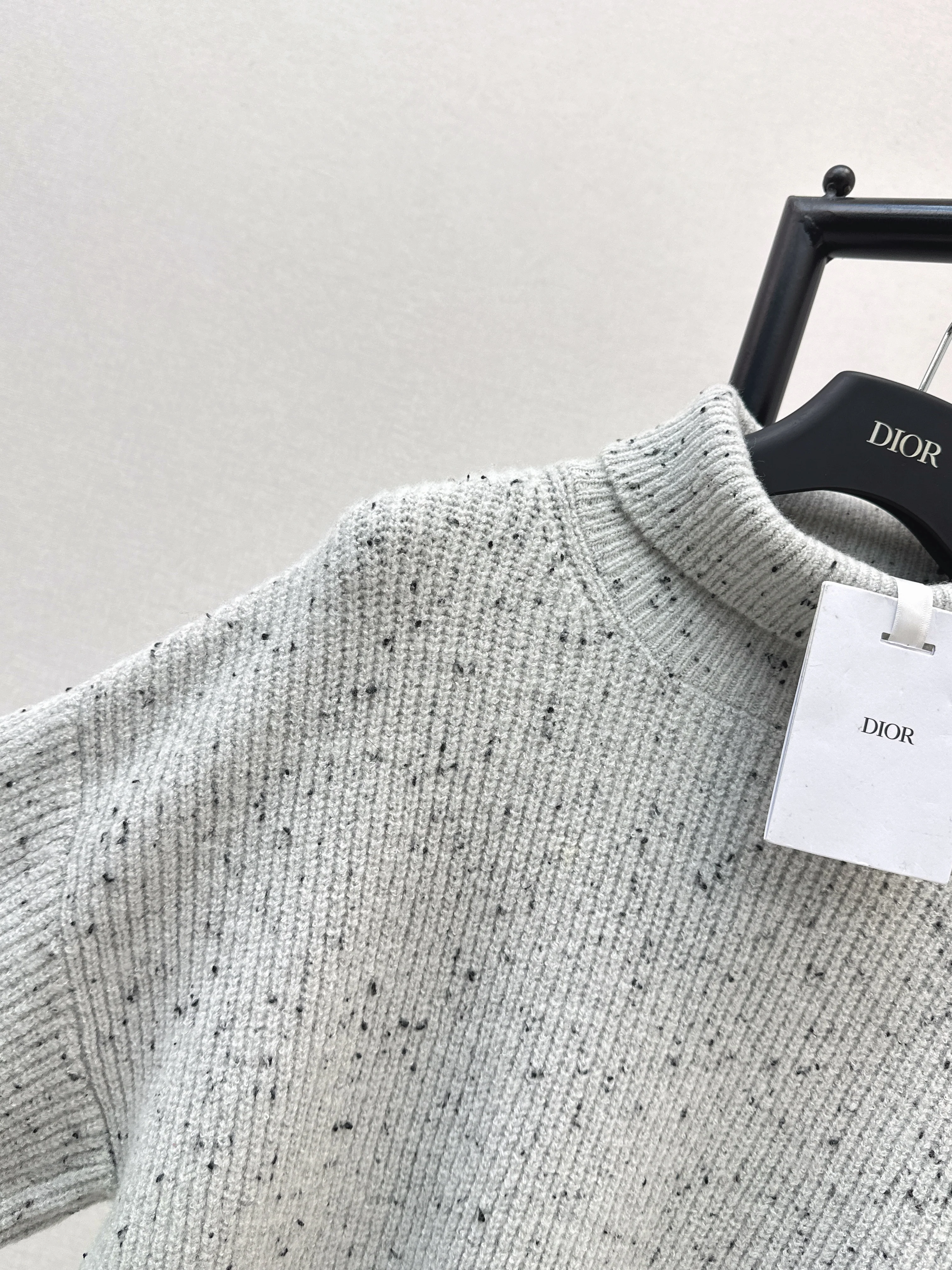 CD 26ss lantern sleeve knitted sweater