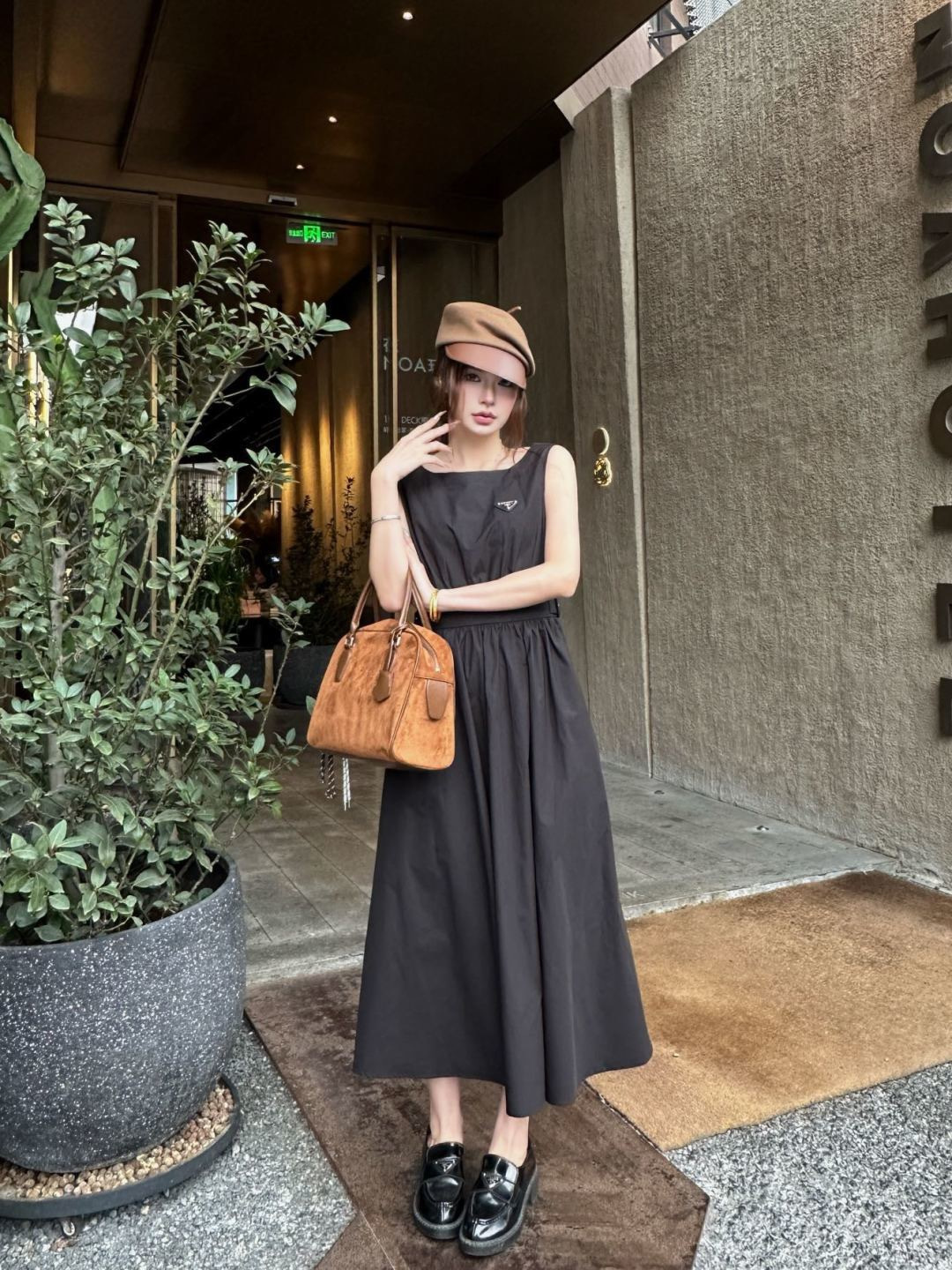 Pra 26ss sleeveless dress