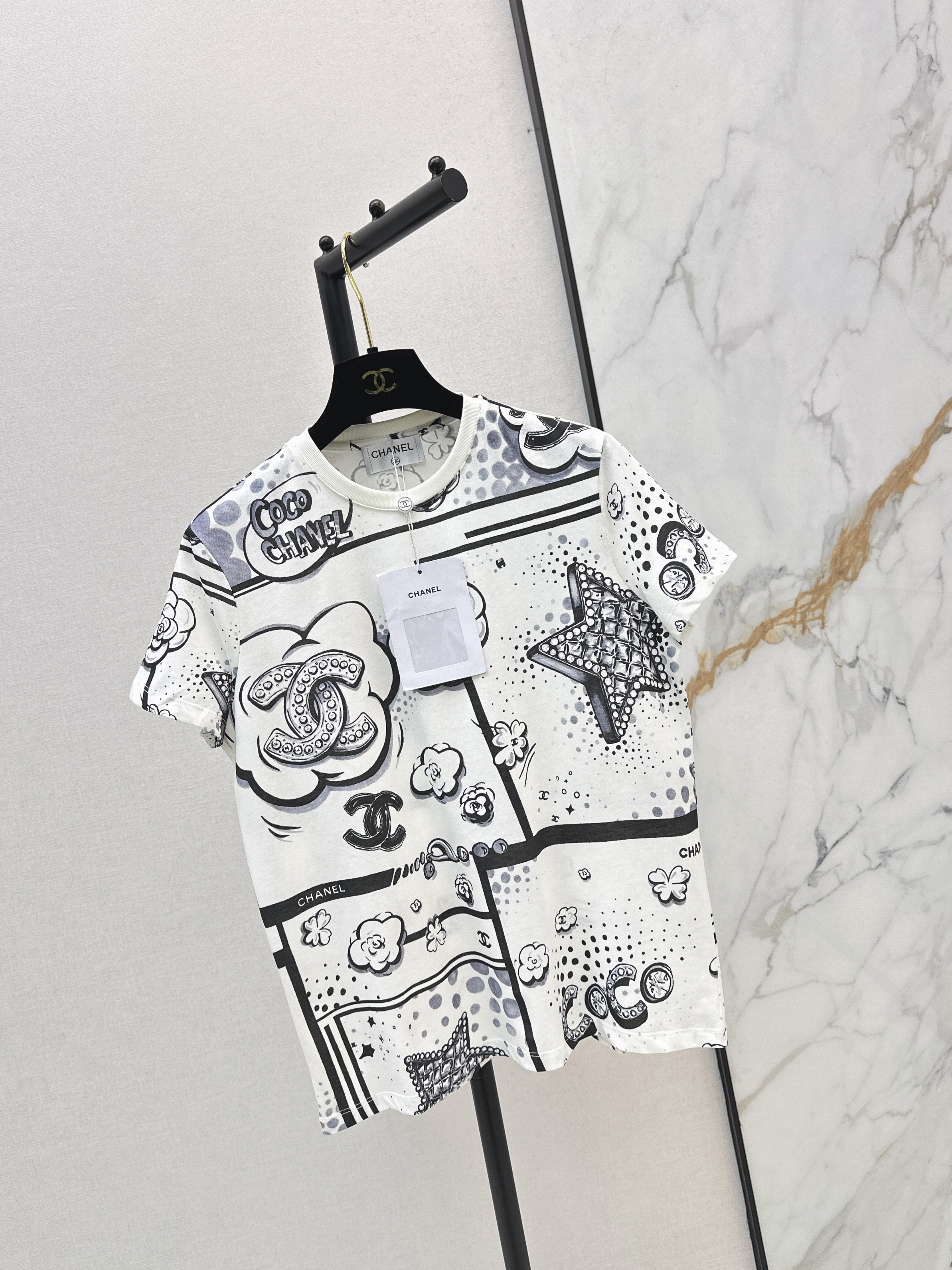 Chan 26ss print t-shirt