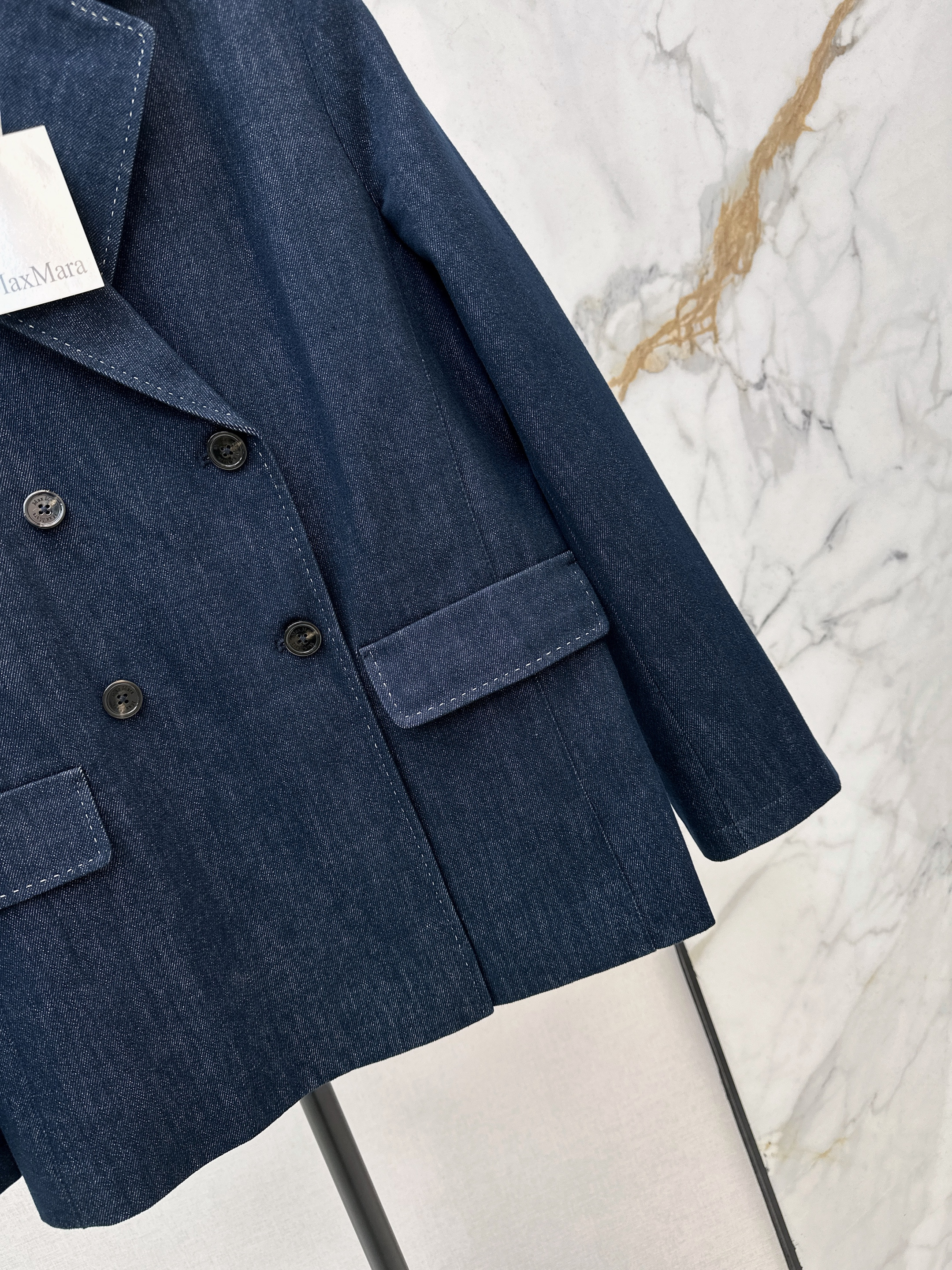 Max 26ss denim blazer