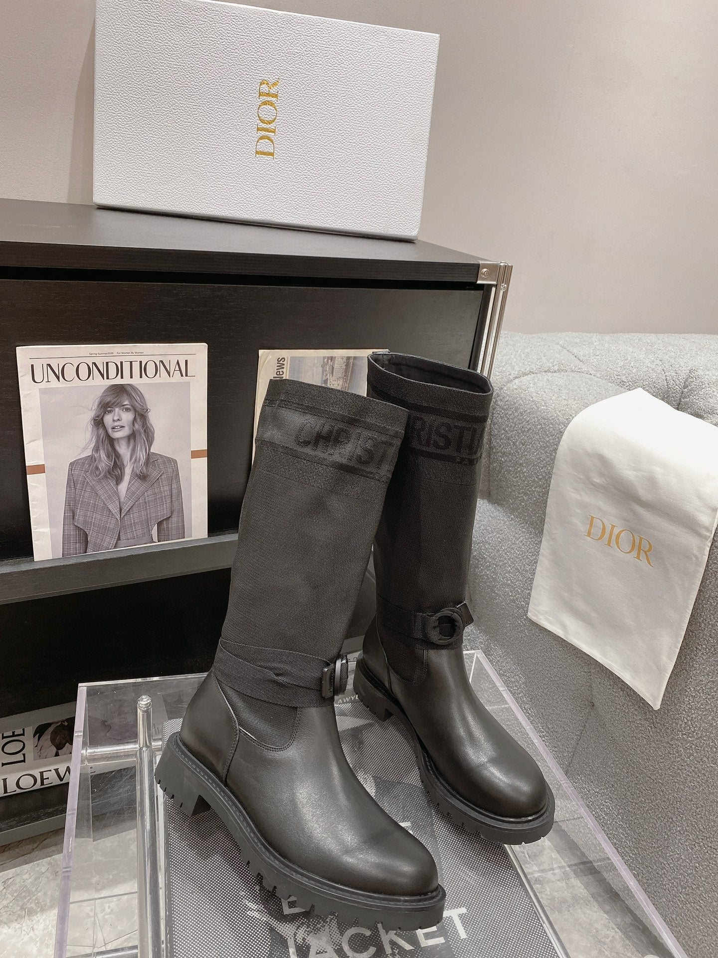 CD 25fw half boots