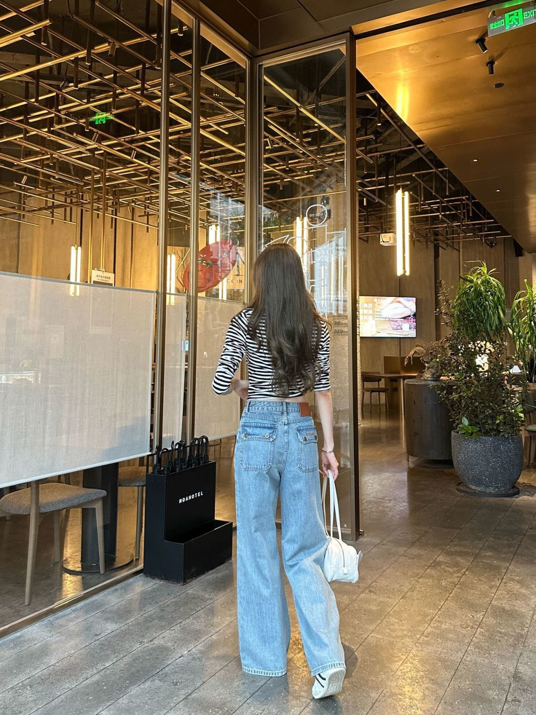 Miu 26ss straight-leg jeans