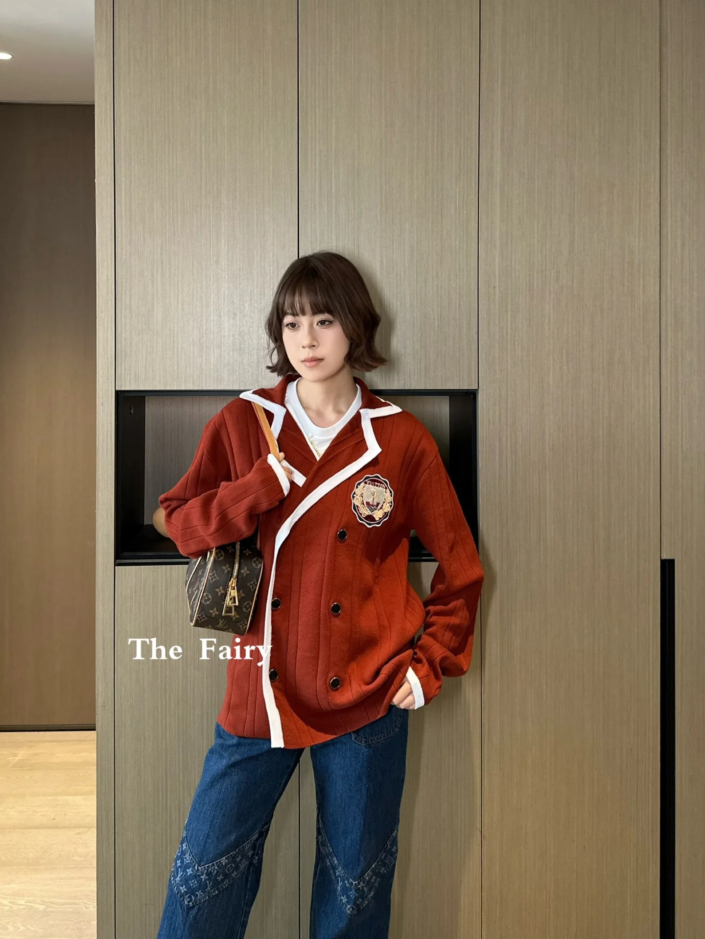 Louis 26ss knit jacket