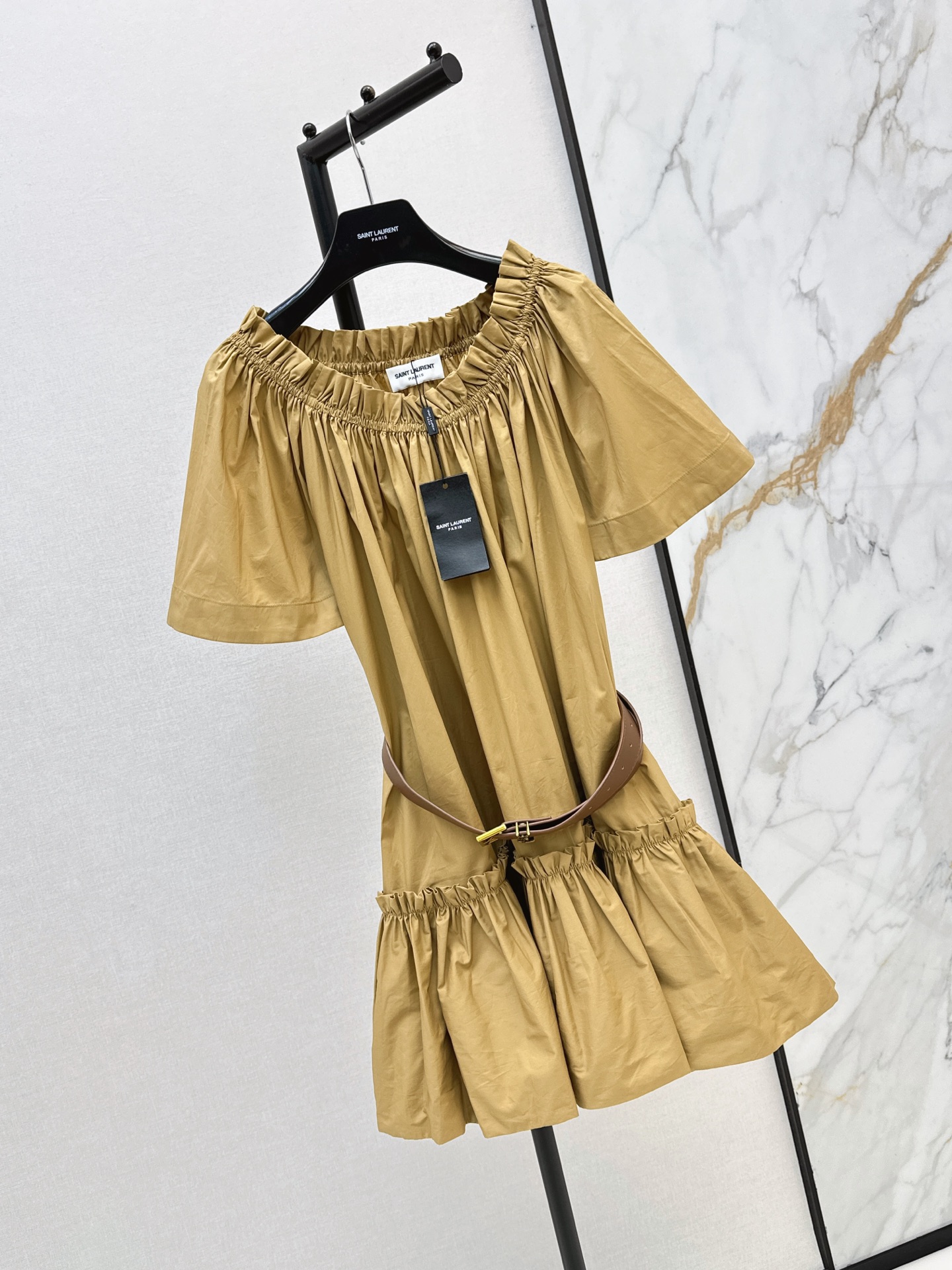 Sain 26ss belted dress