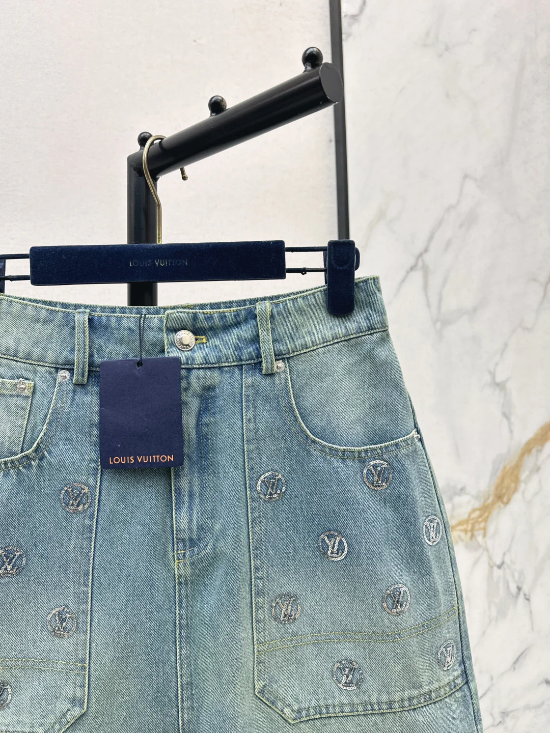 Loui 25fw denim skirt