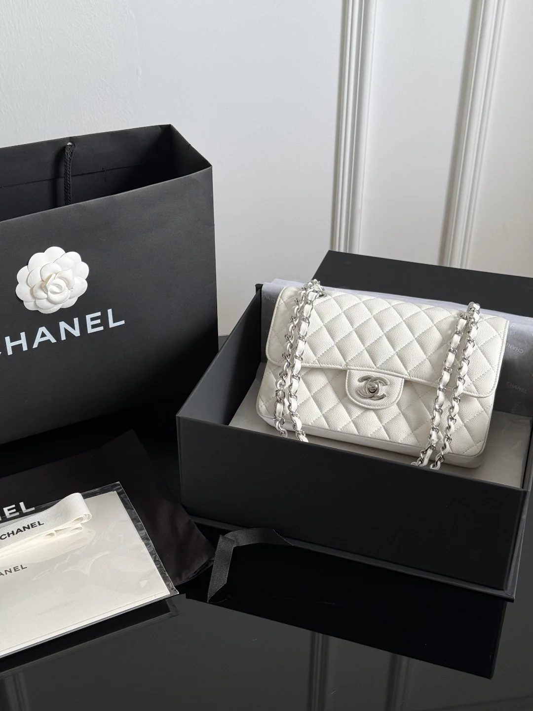 Chan cf23 chain shoulder bag