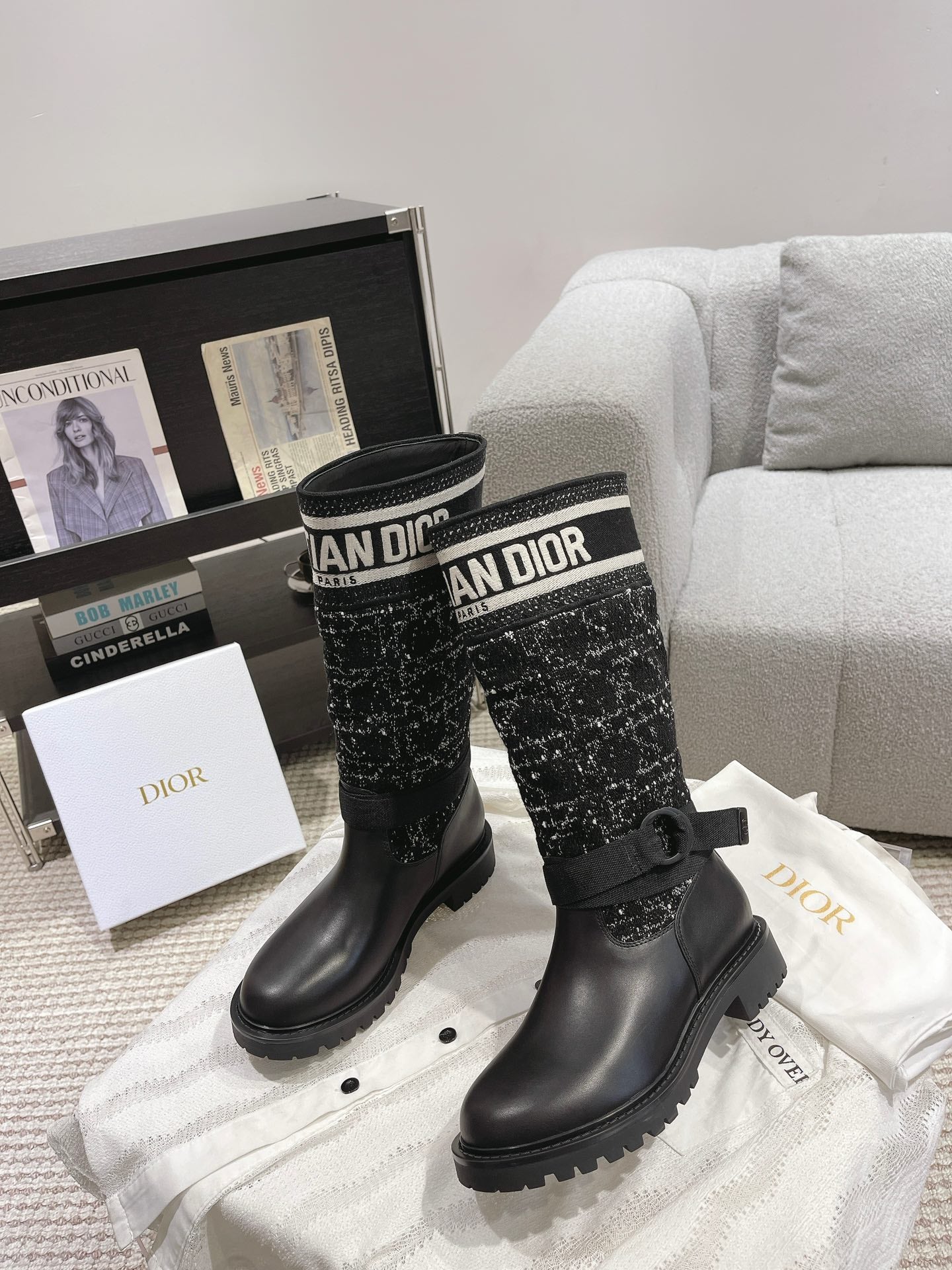 CD 25fw half boots