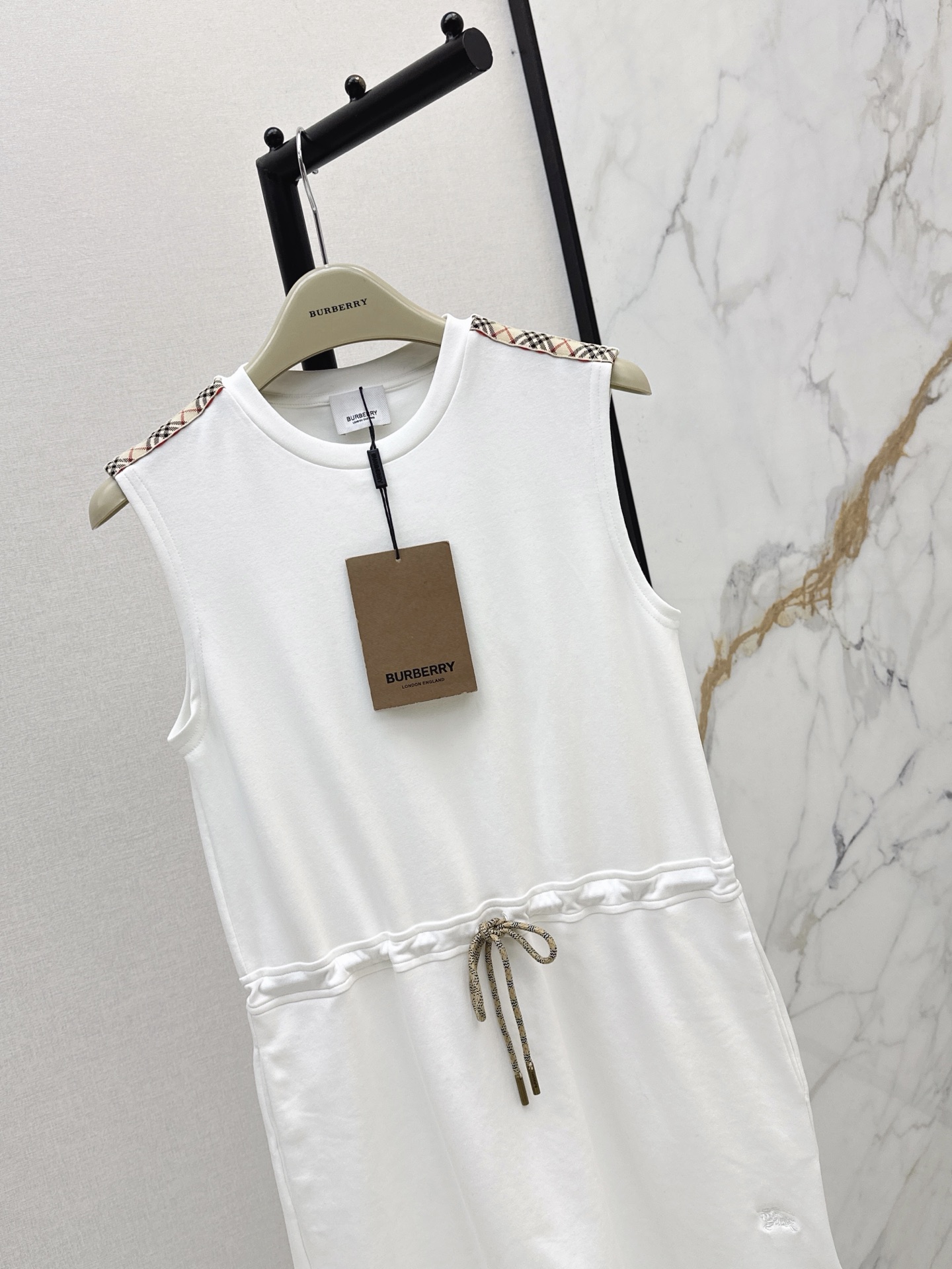 Burb 26ss drawstring dress