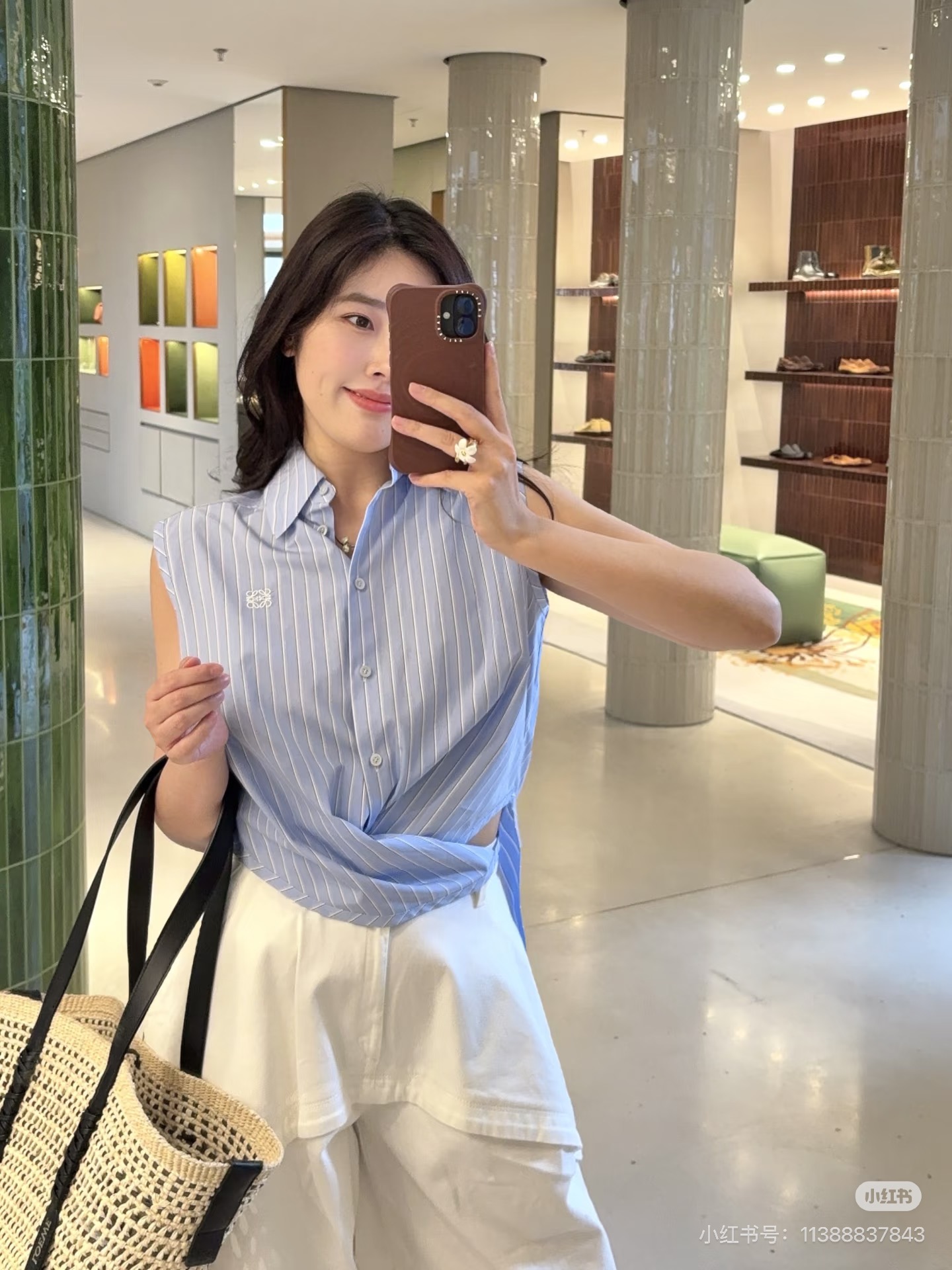 Loe 26ss sleeveless shirt