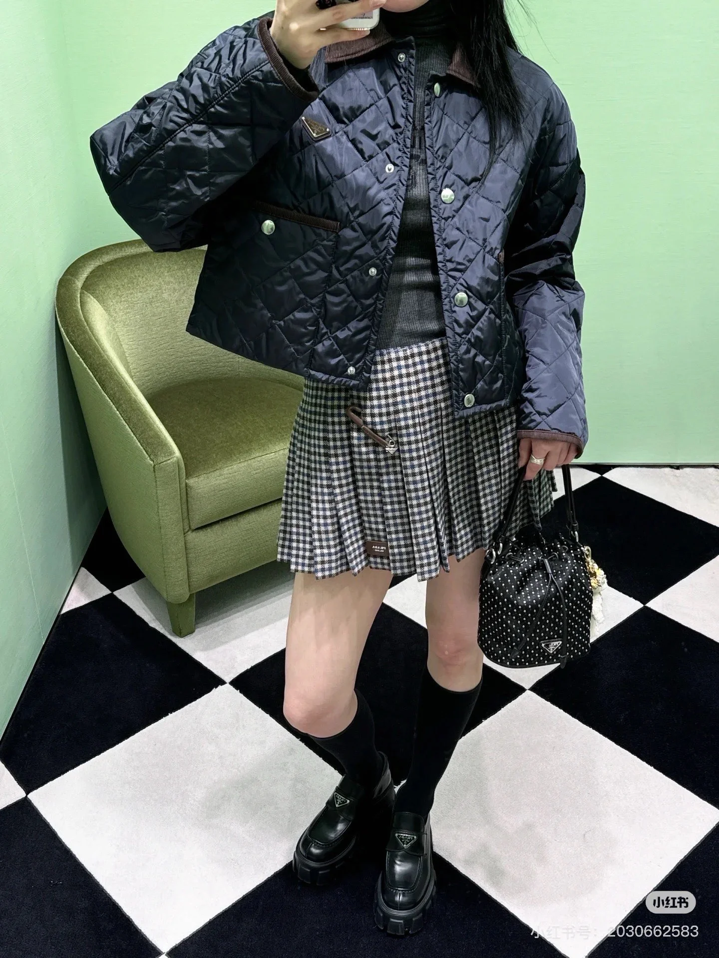 Pra 25fw padded jacket