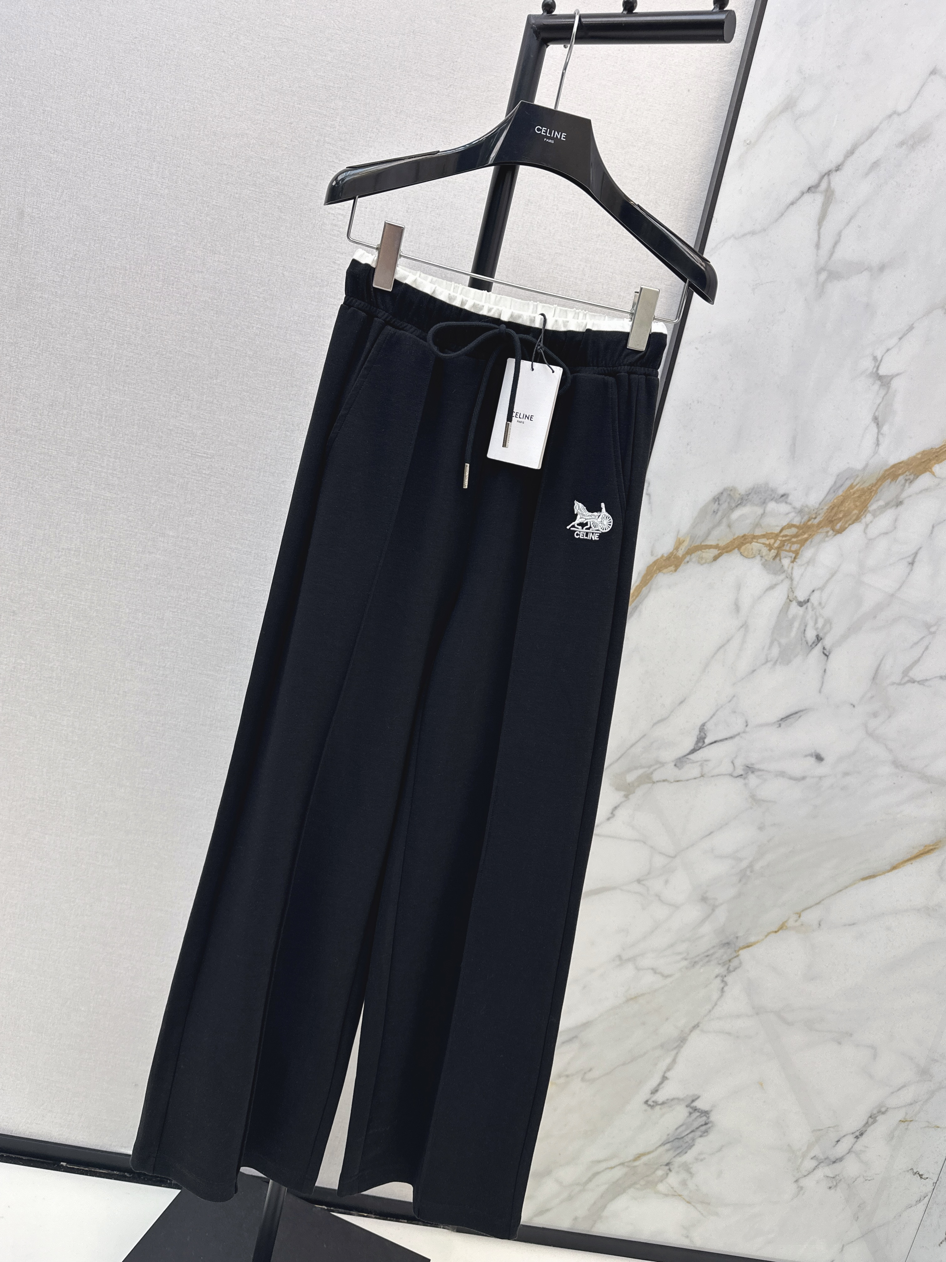 Celi 26ss embroidery pants