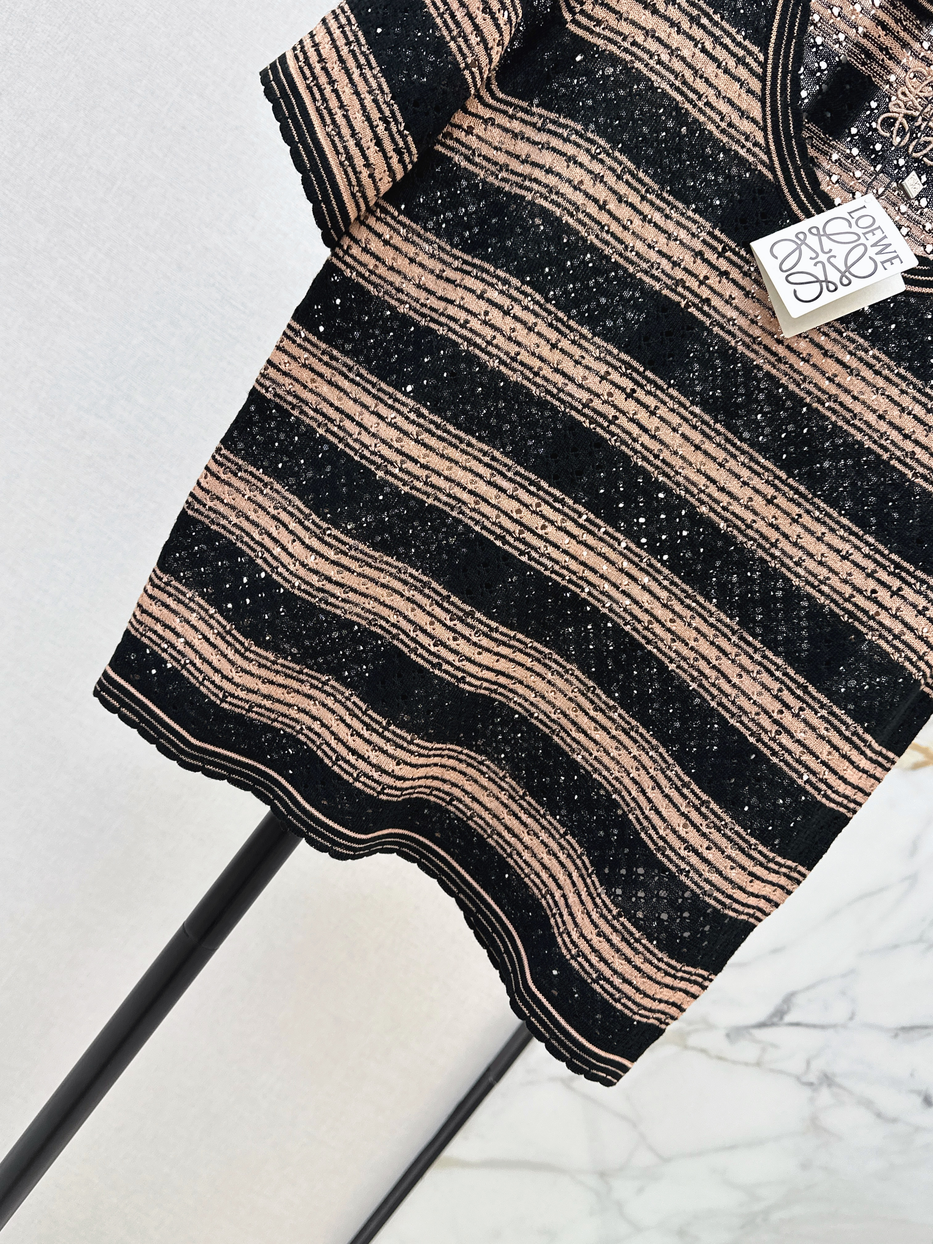 Loe 26ss stripe knitwear