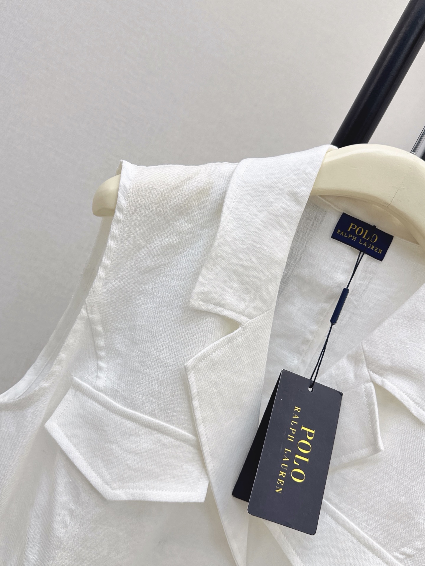 Ralp 26ss linen vest jacket