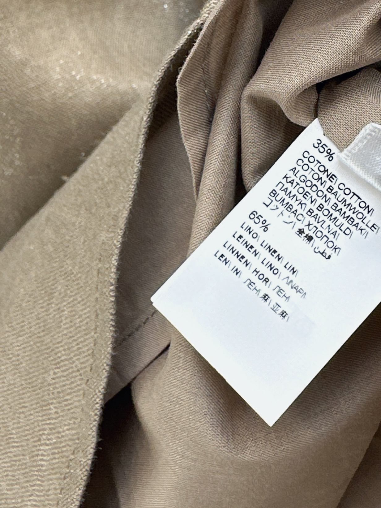 Brun 26ss lenen dress