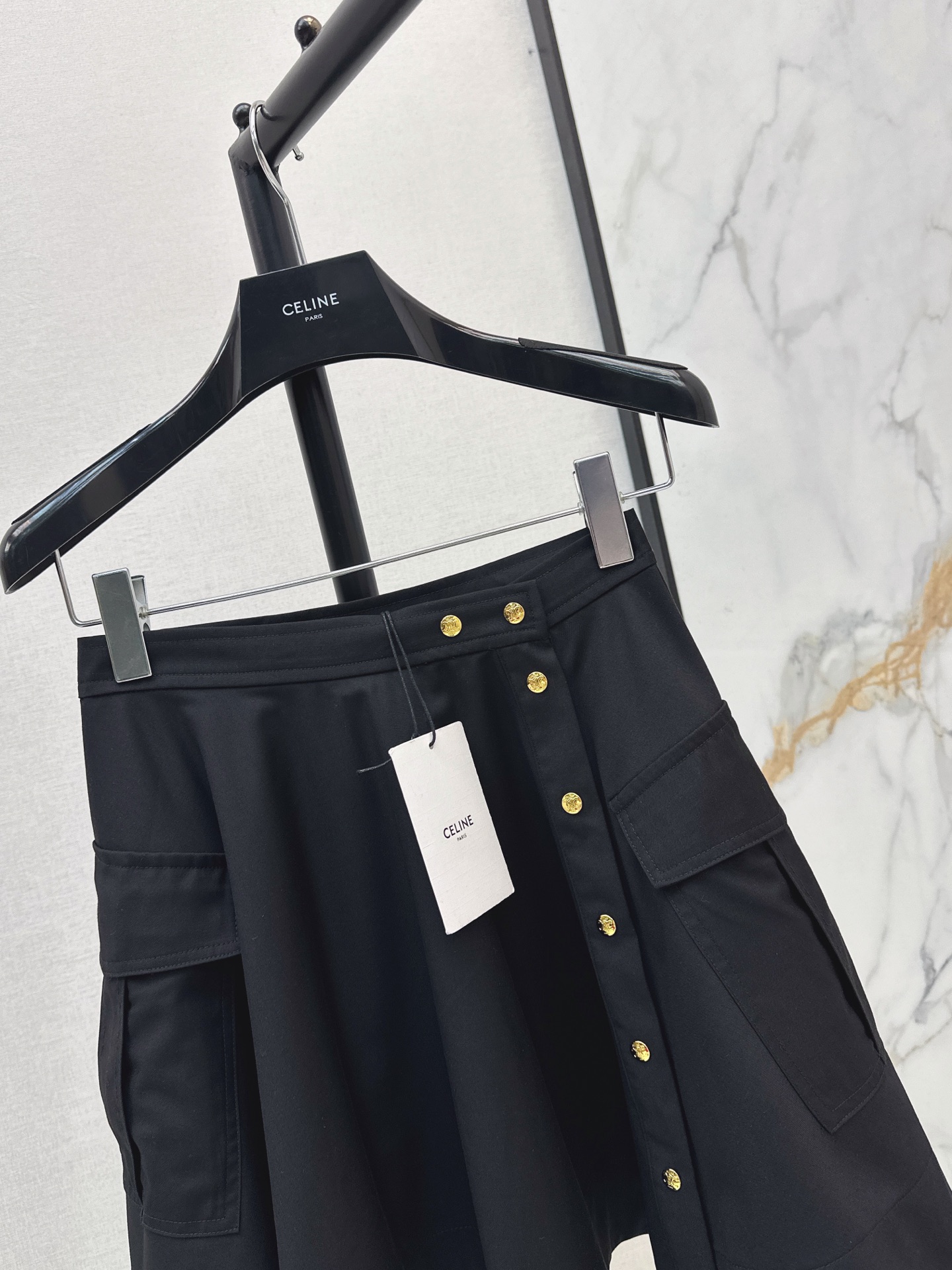 Celi 26ss cargo mini skirt