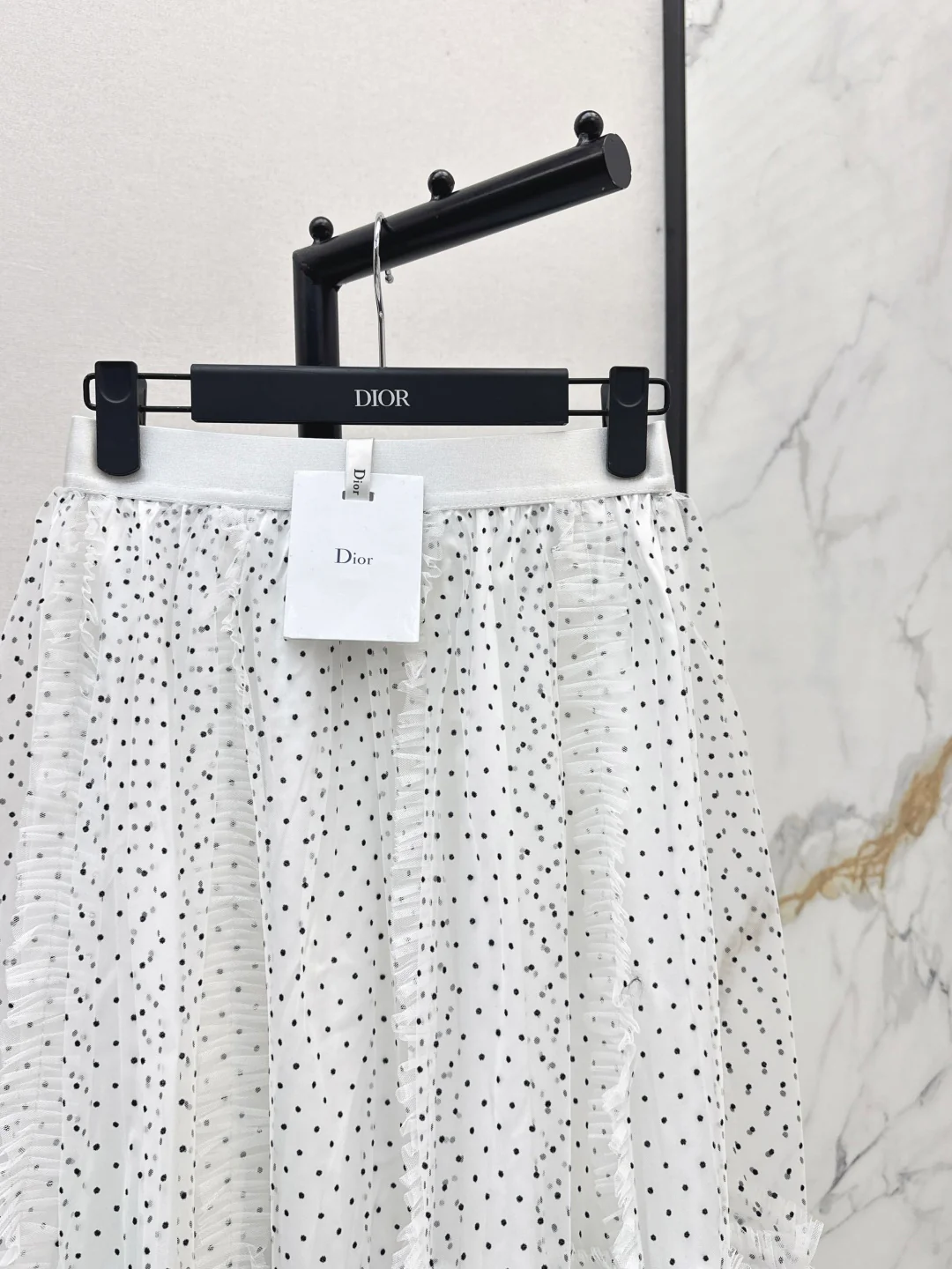 CD 26ss polka dot mesh skirts