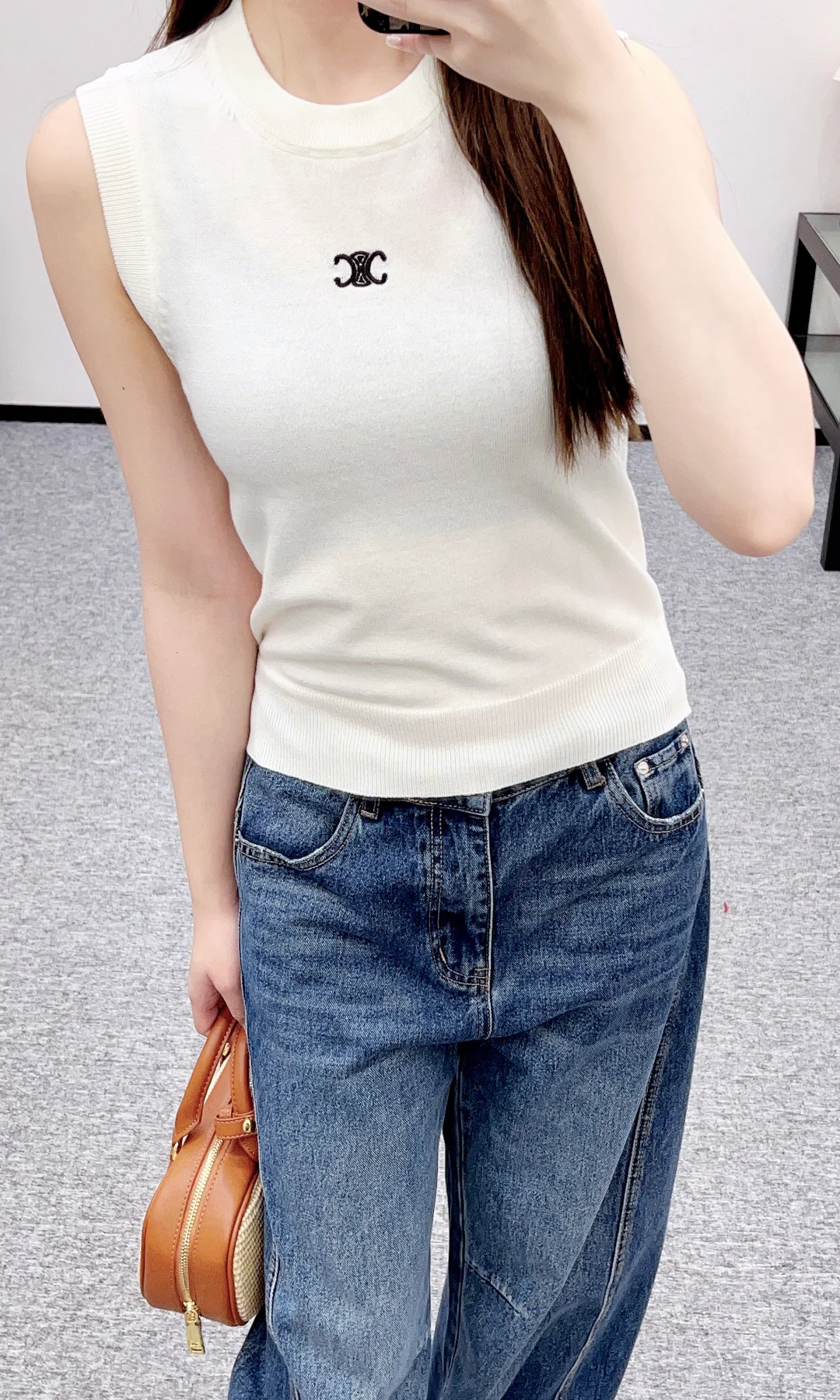 Celi 25fw knit vest
