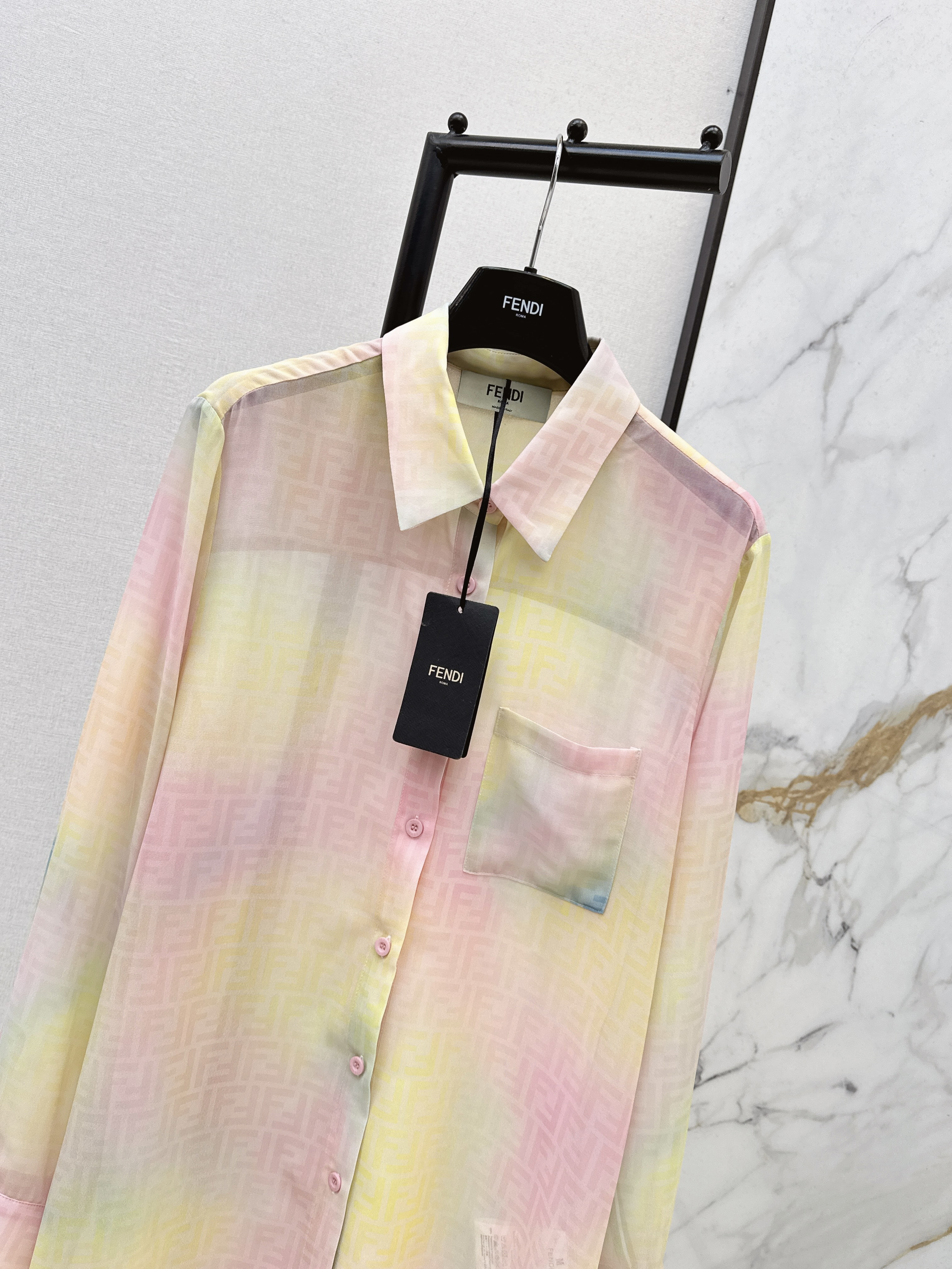 Fen 26ss print shirt