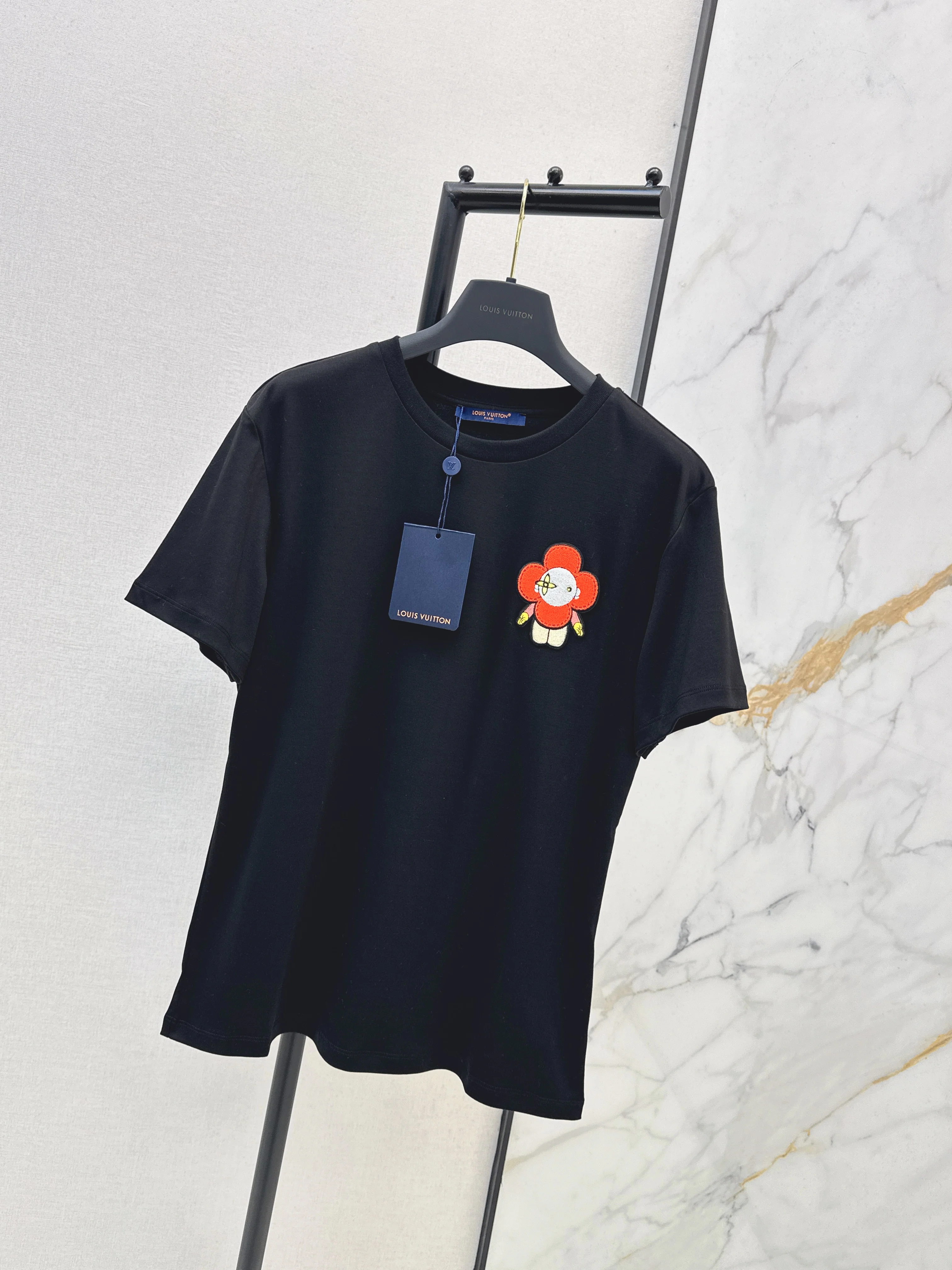 Louis 26ss embroidery t-shirts
