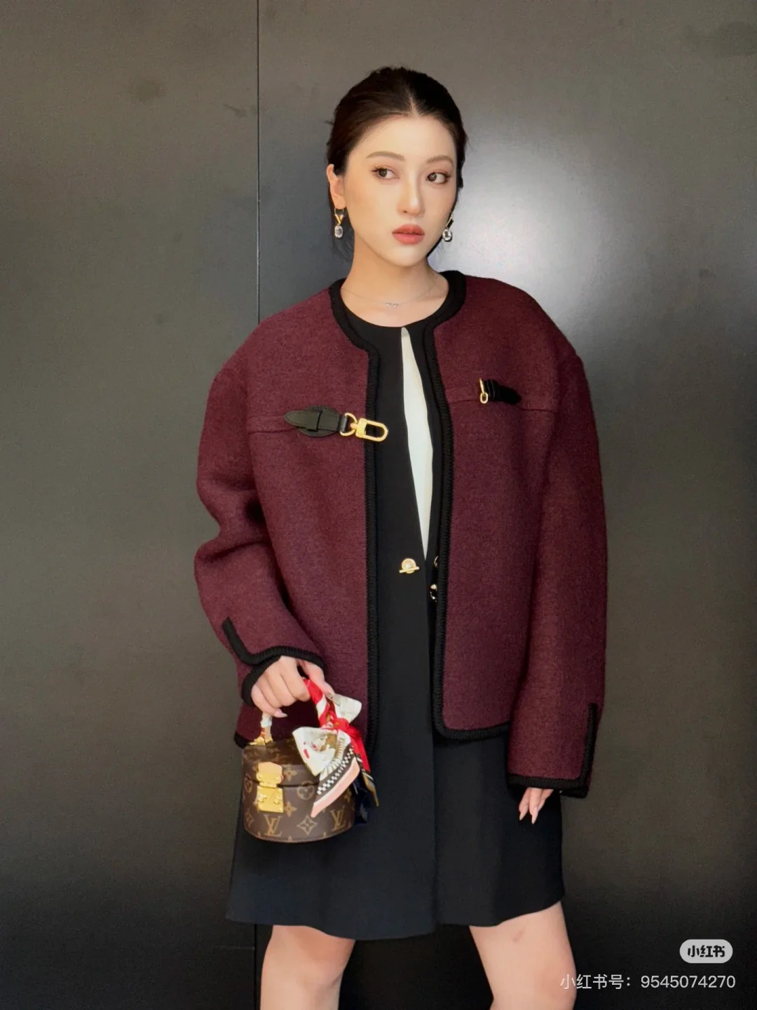 Louis 25fw cape jacket