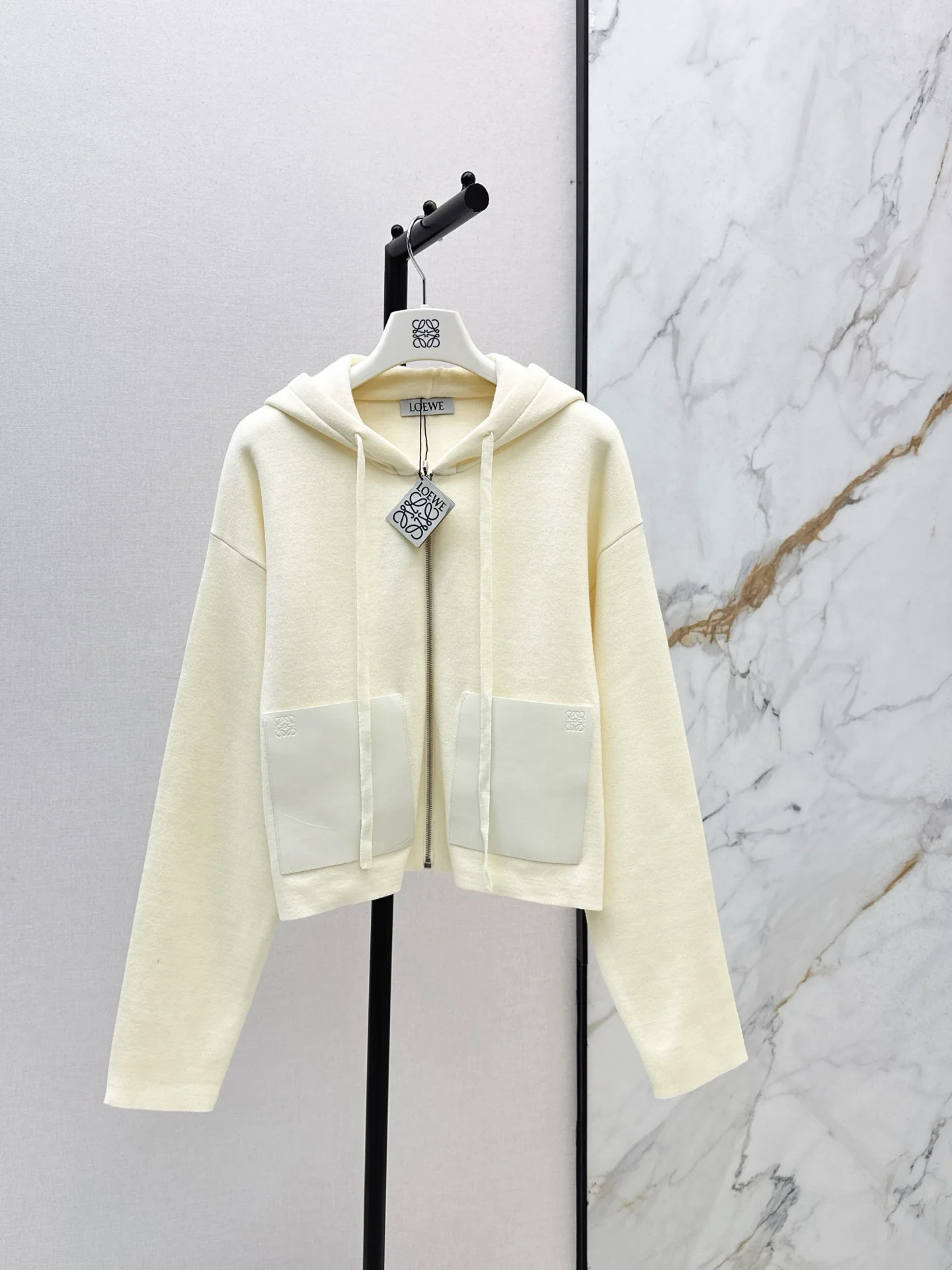 Loe 25fw wool knit cardigan