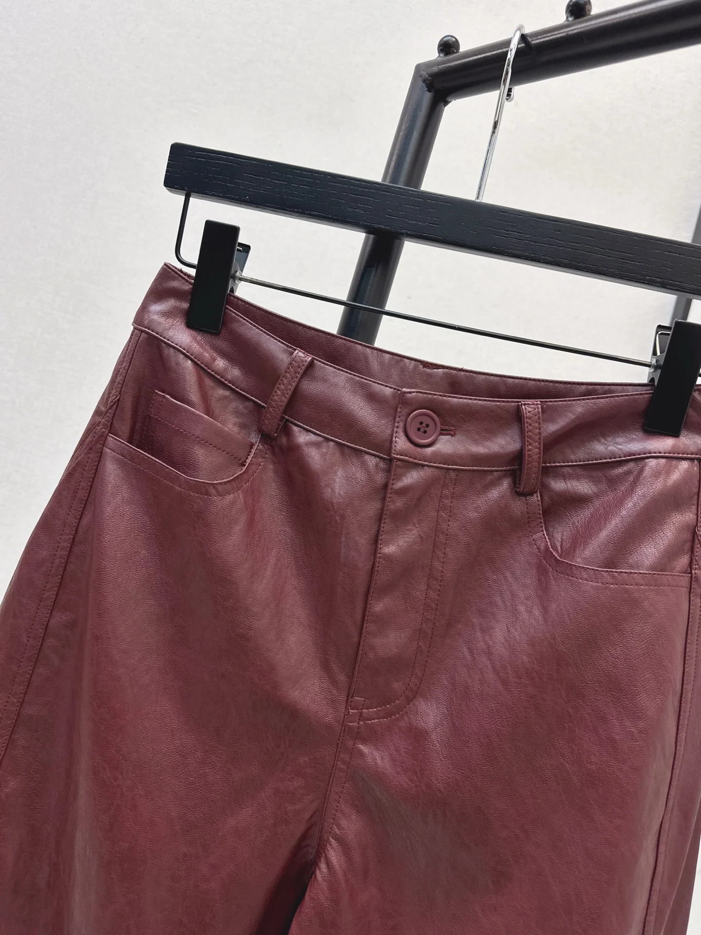 Row 25fw leather pants