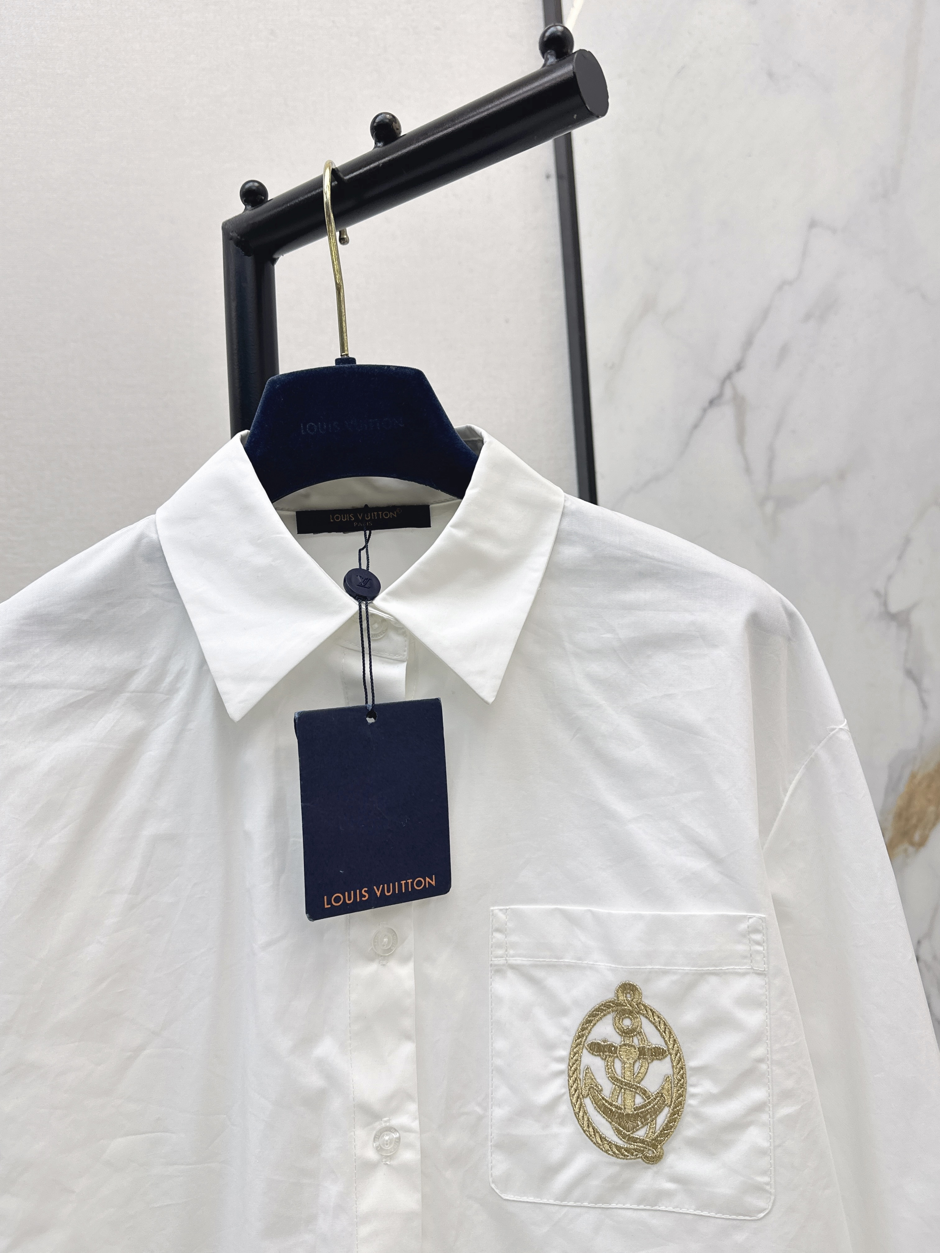 Loui 26ss embroidery shirt
