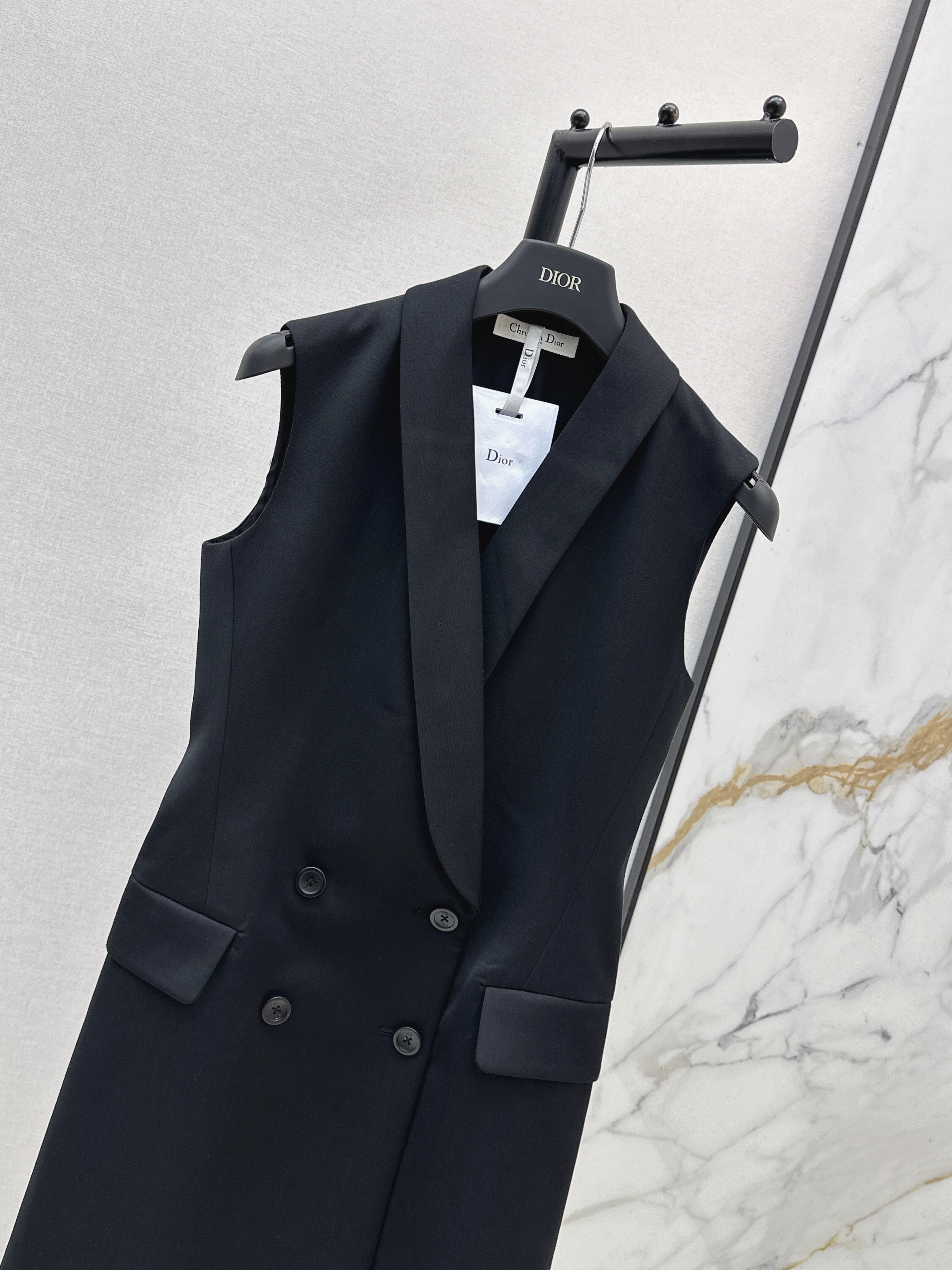 CD 26ss long vest coat