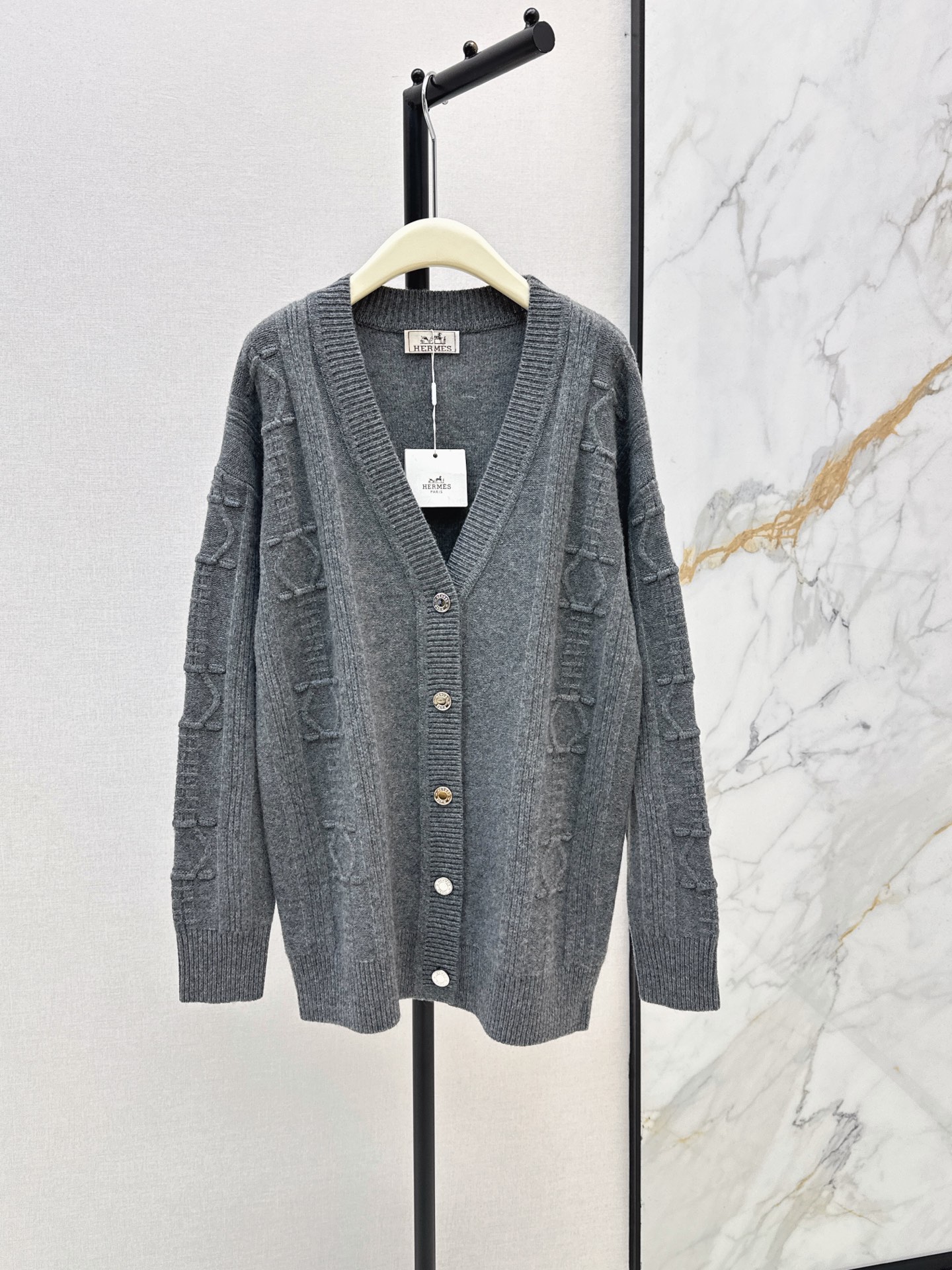 Her 26ss cashmere cardigan jacket
