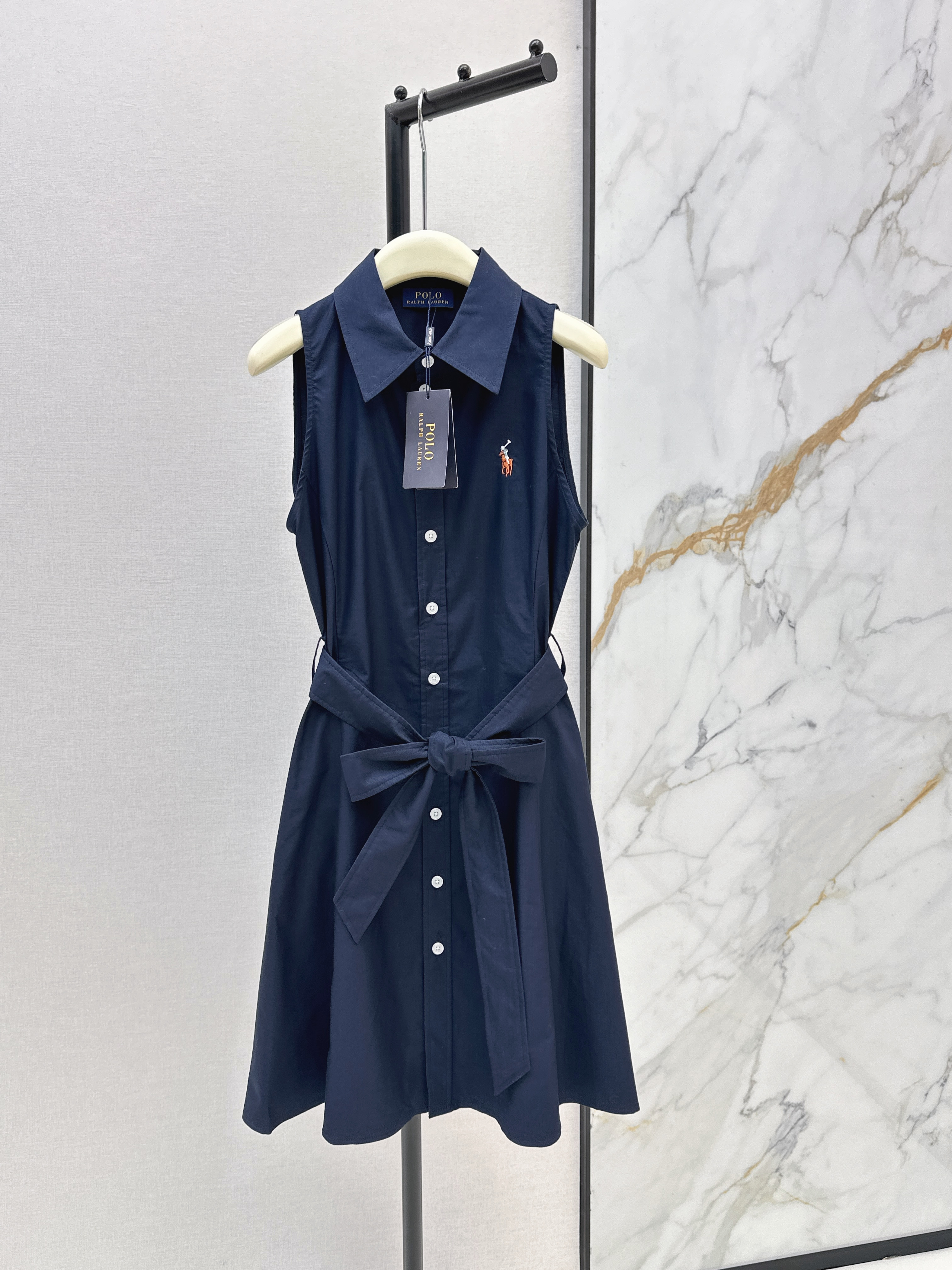 Ralp 26ss sleeveless shirt dress