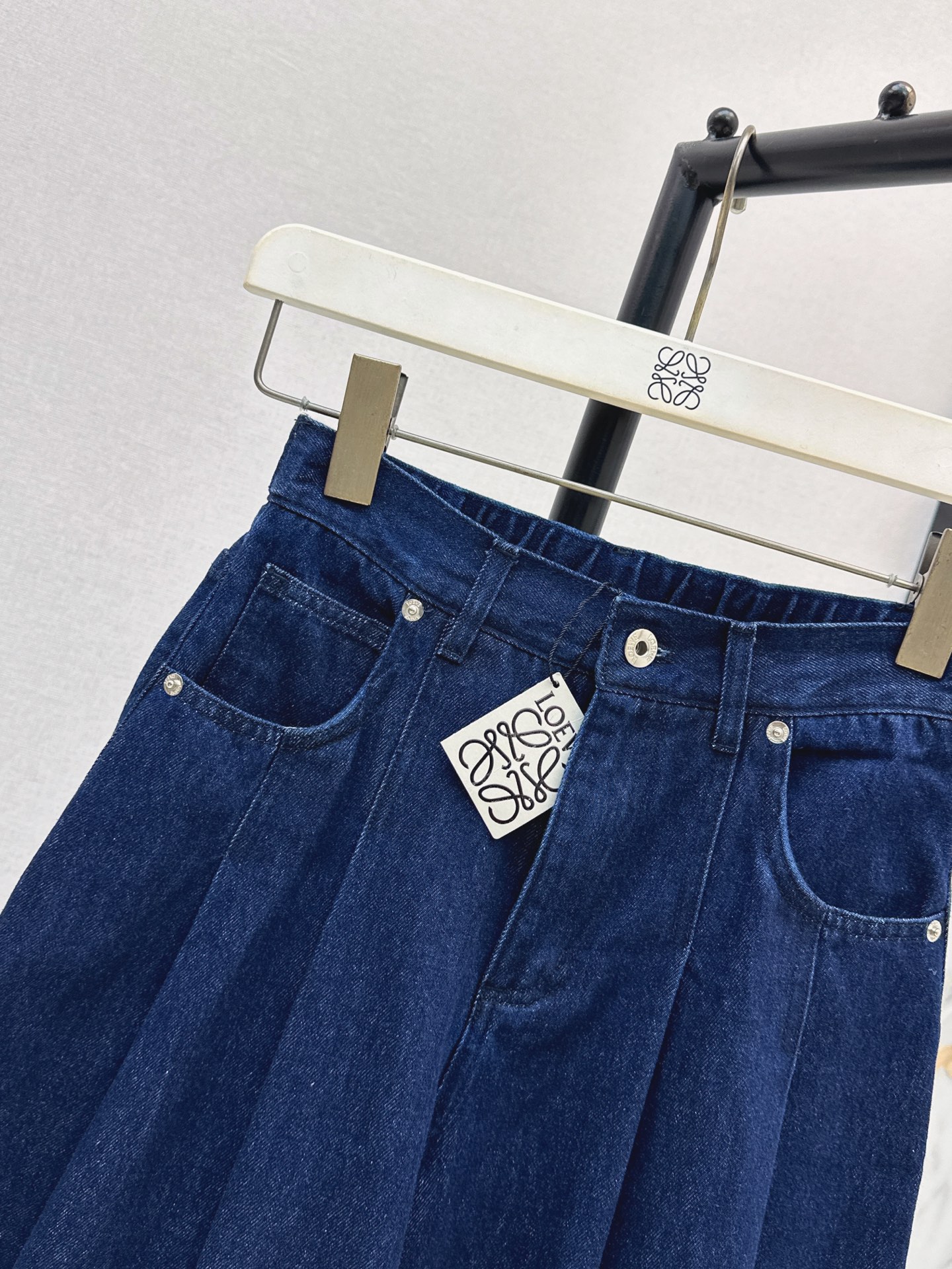 Loe 26ss cropped denim pants