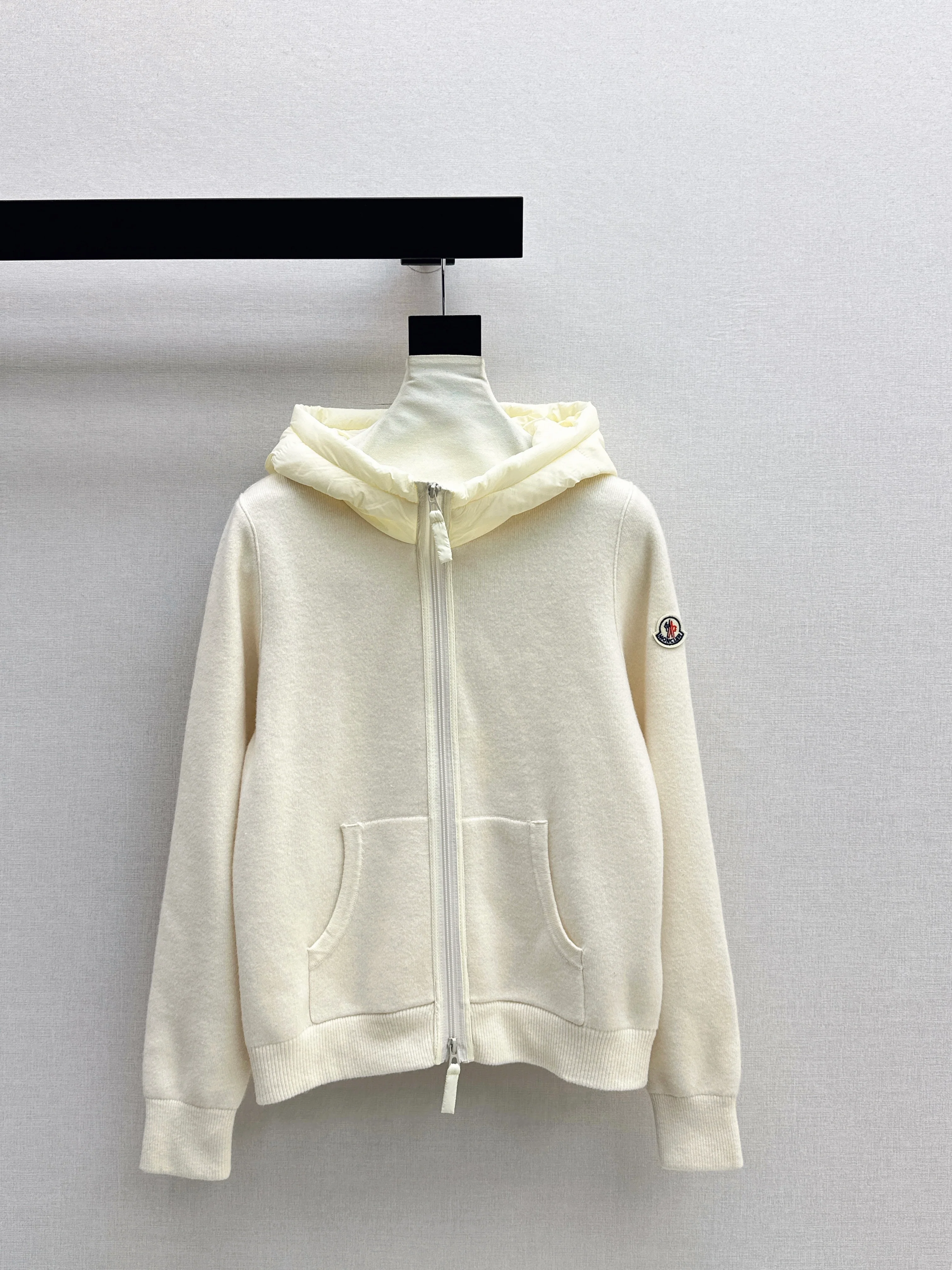 Monc 26ss hooded cardigan jacket