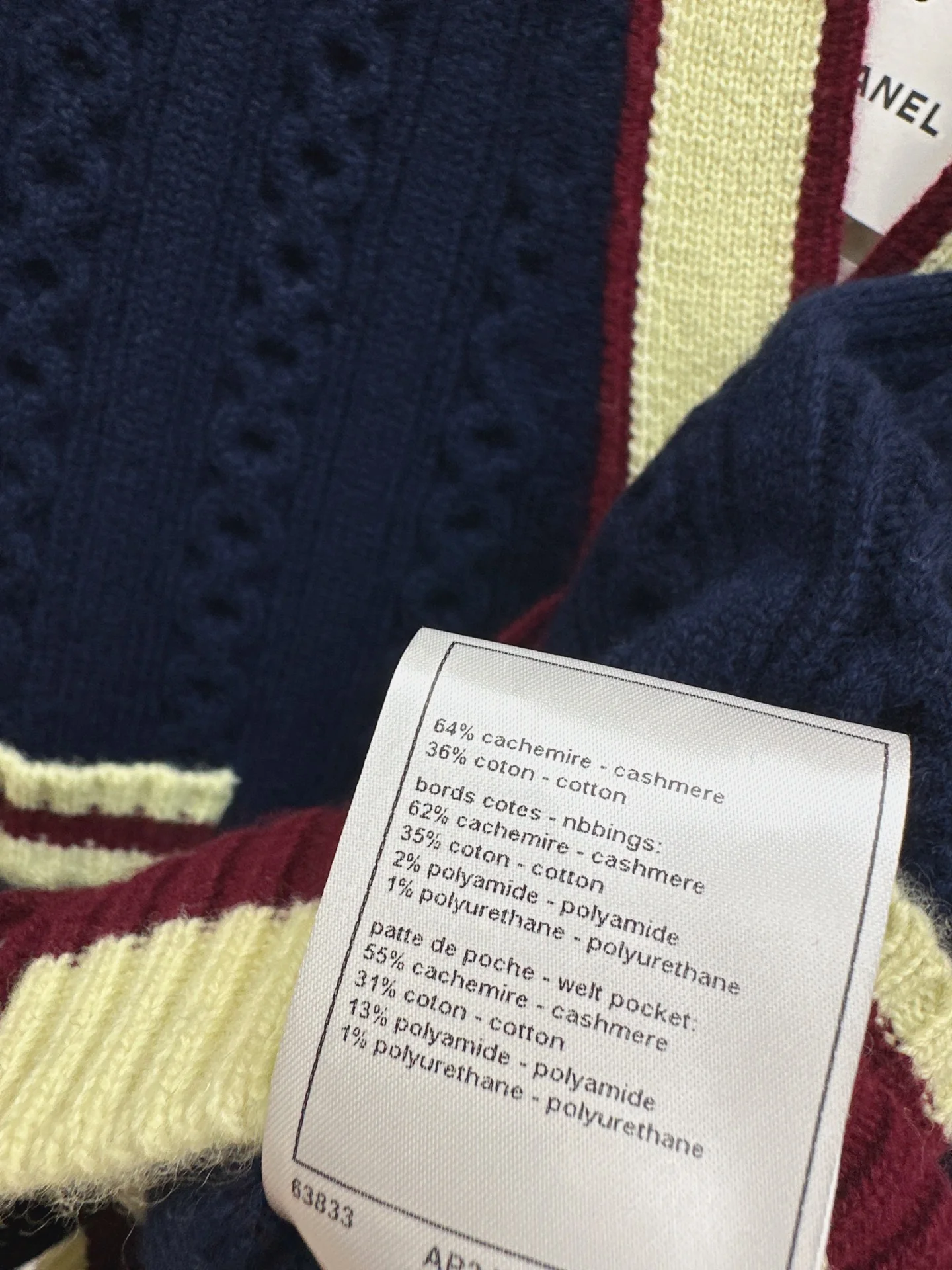 Chan 26ss cable cardigan skirts set